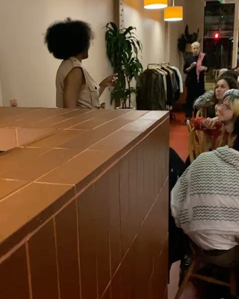 Fundraising for Sudan, Congo and Palestine at the Supper club for @madaniya.sdg and @londonforsudan