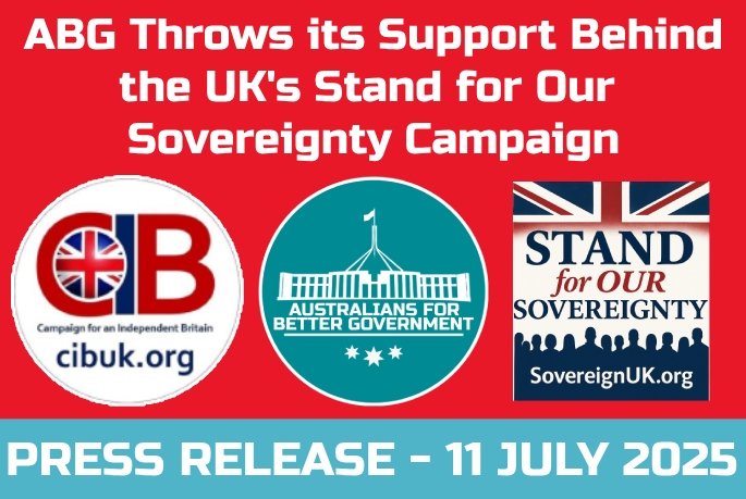PRESS RELEASE: ABG Throws its Support Behind the UK's Stand for Our Sovereignty Campaign