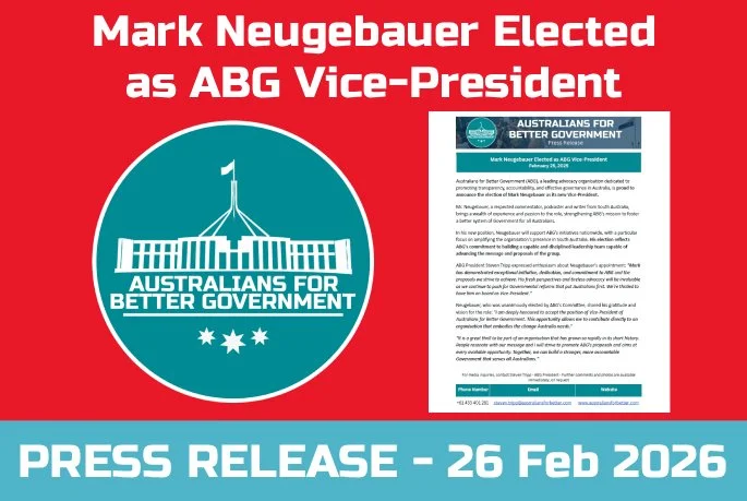 PRESS RELEASE: Mark Neugebauer Elected as ABG Vice-President