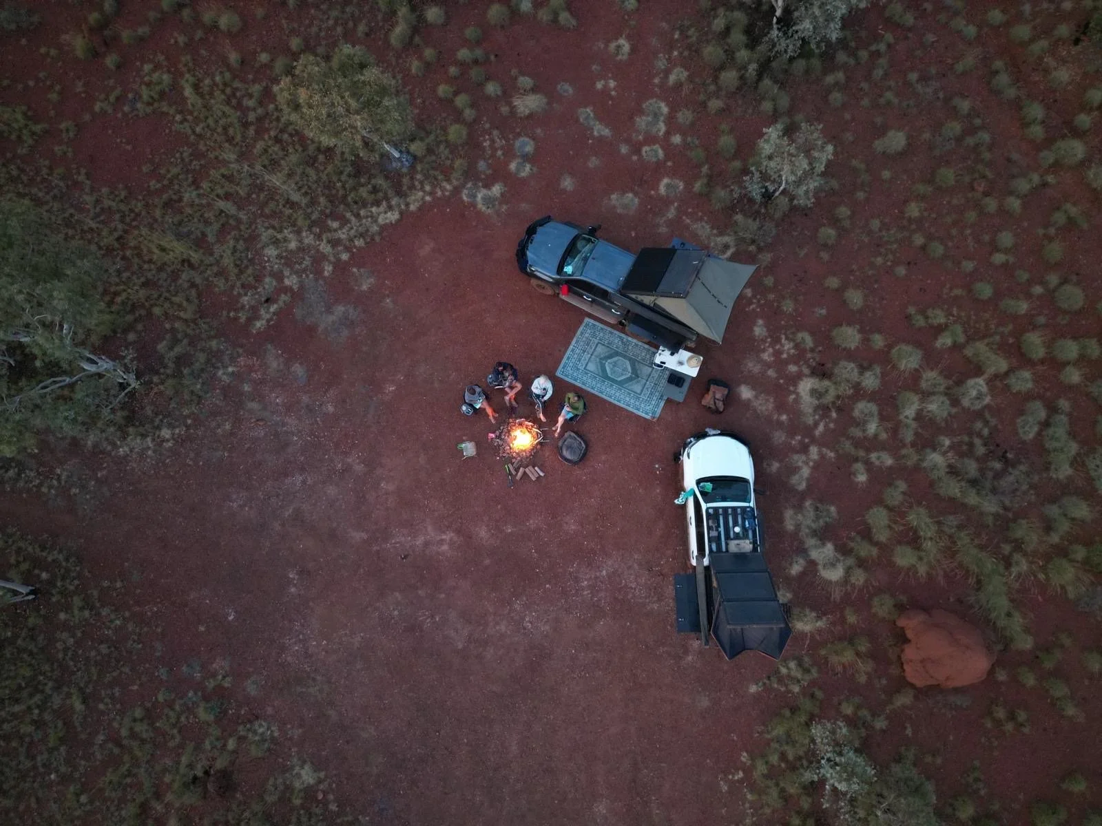 Open Shell Adventures 4WD camper parked beside crystal-blue waters in Western Australia, highlighting premium off-road features for coastal touring.