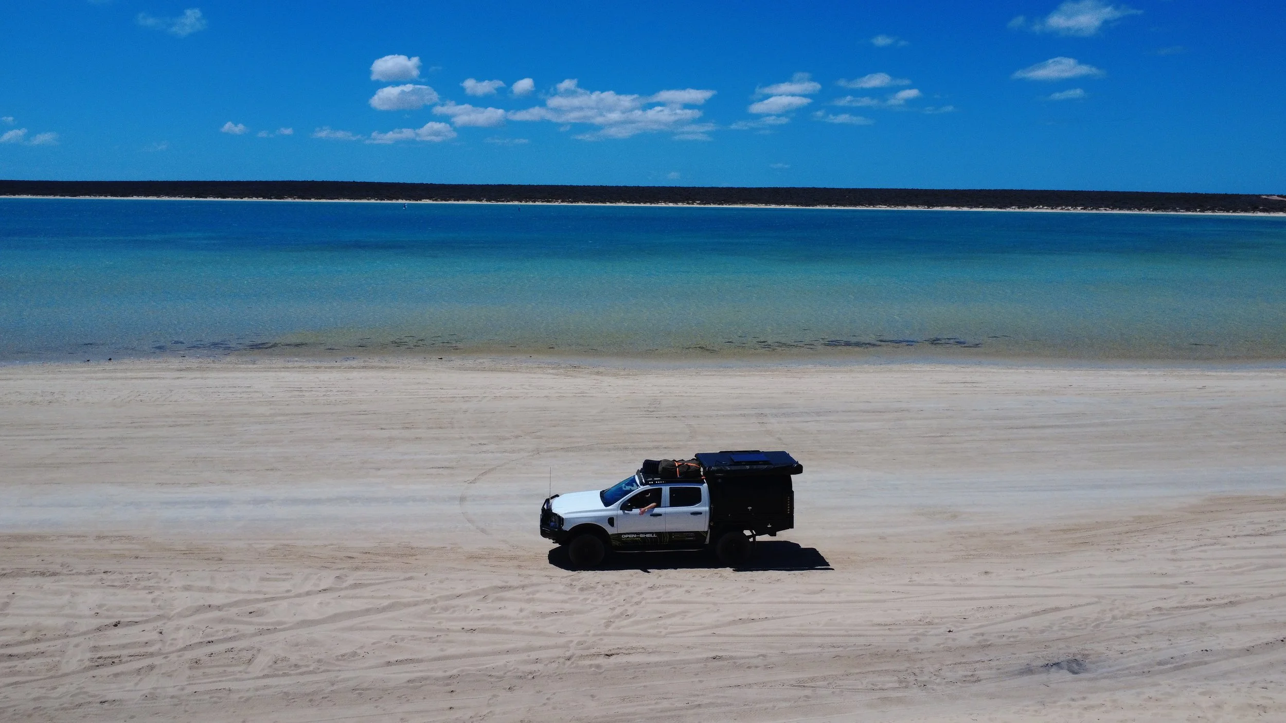 Premium 4x4 camper hire in Perth featuring rooftop tent, fridge and full touring setup ideal for Western Australia road trips from Margaret River to Exmouth.