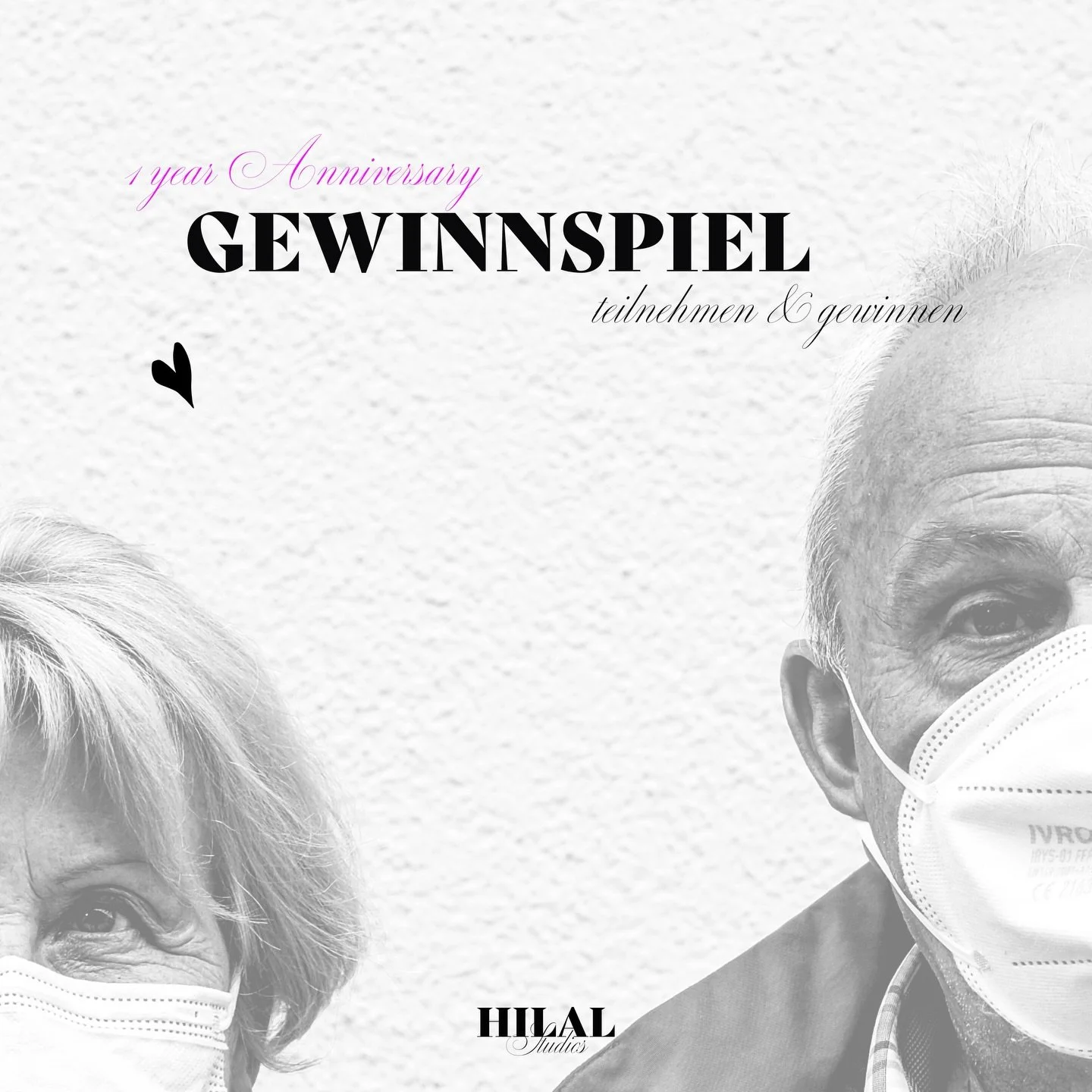 🌙 @hilal.studios ist 1 JAHR alt!!! und wir sagen DANKE !
Um dieses kleine Jubil&auml;um zu feiern, starten wir ein Gewinnspiel.

Was kannst du gewinnen?
1. Platz: 1x kostenloses Shooting deiner Wahl
2. Platz: 50 % Gutschein auf ein Shooting deiner W