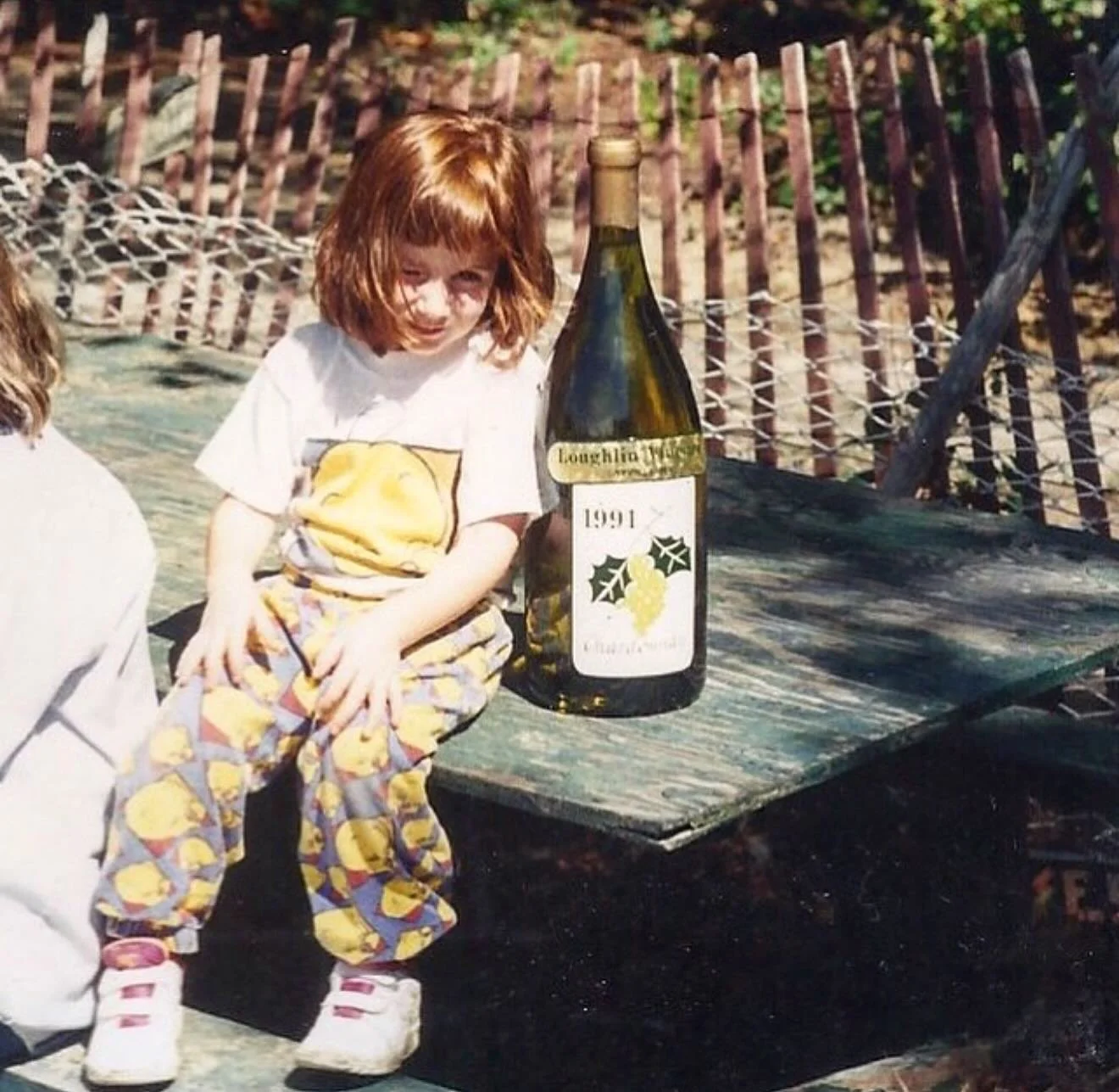 Who thinks we should do magnum bottles again?! I was looking through some old photos and found this shot of my sissy, @katrone32, back in 1992 with our vintage Chardonnay magnum. Planning on bottling some of these this year! 

P.S. you can meet Kate 