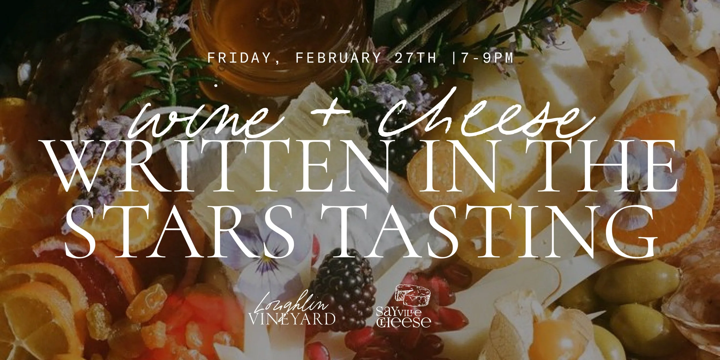 Wine & Cheese Pairing: Written in the Stars with SAYville Cheese