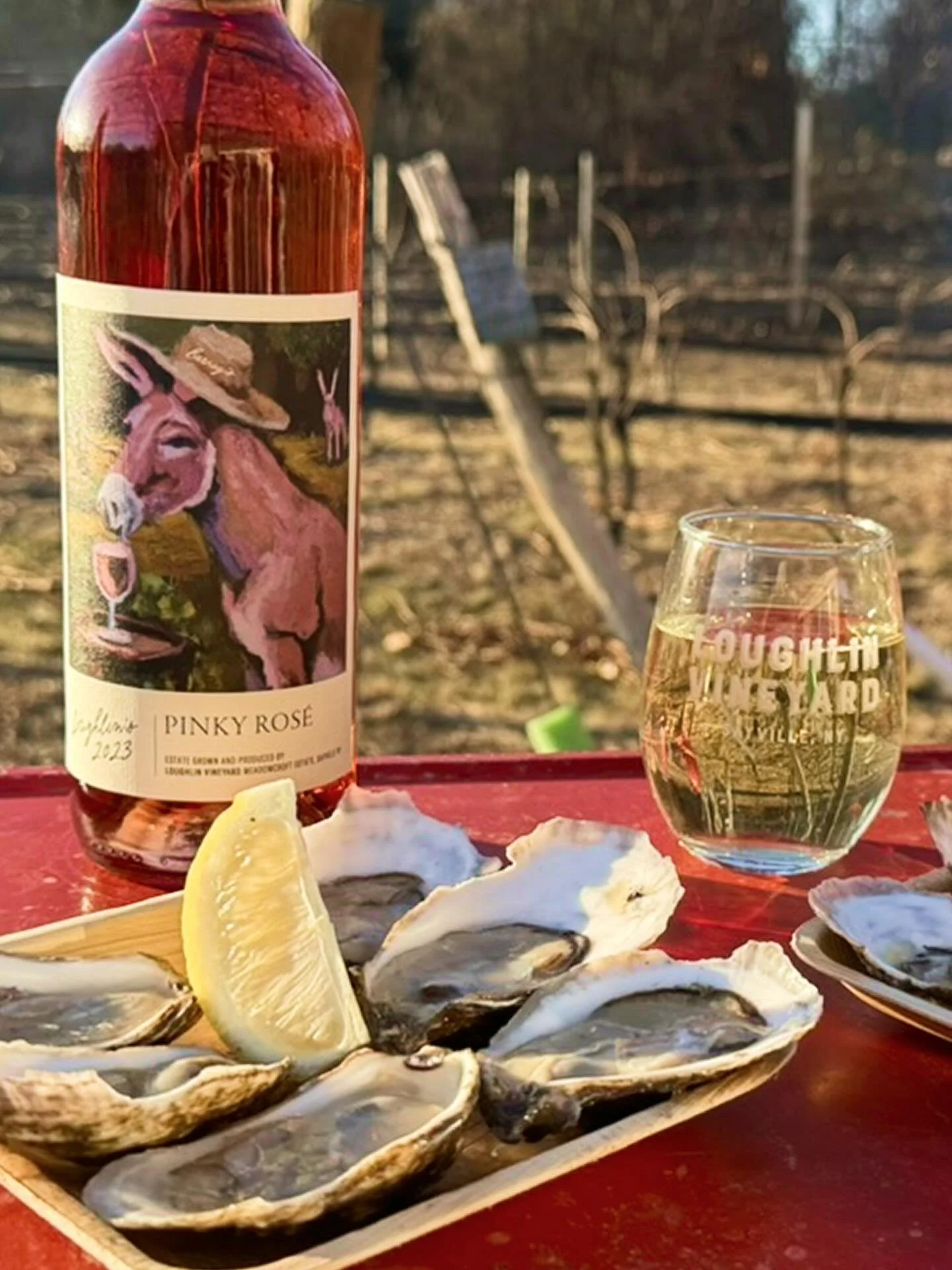 Join us next Saturday, February 7th from 7-9pm, for a Shuckin&rsquo; Good Time with @tallmuthashucka ! 

Sign up for a hands-on and unforgettable winter evening at the vineyard with Keenan of Tall Mutha Shucka for an oyster night and education experi