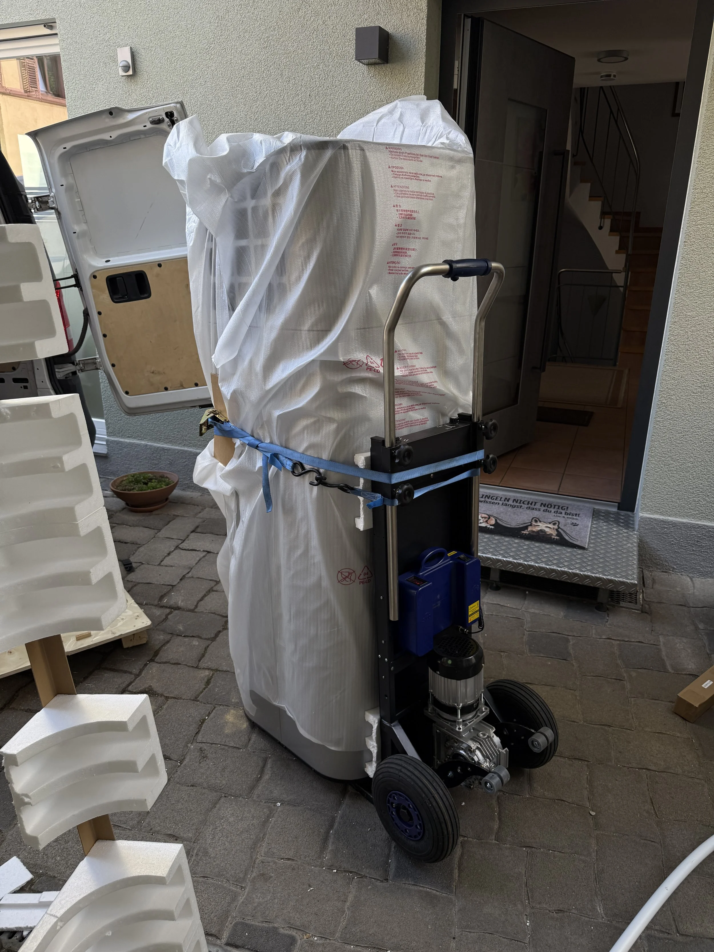 Sicherer Transport für Ihre Neue Heizung u. Warmwasserspeicher