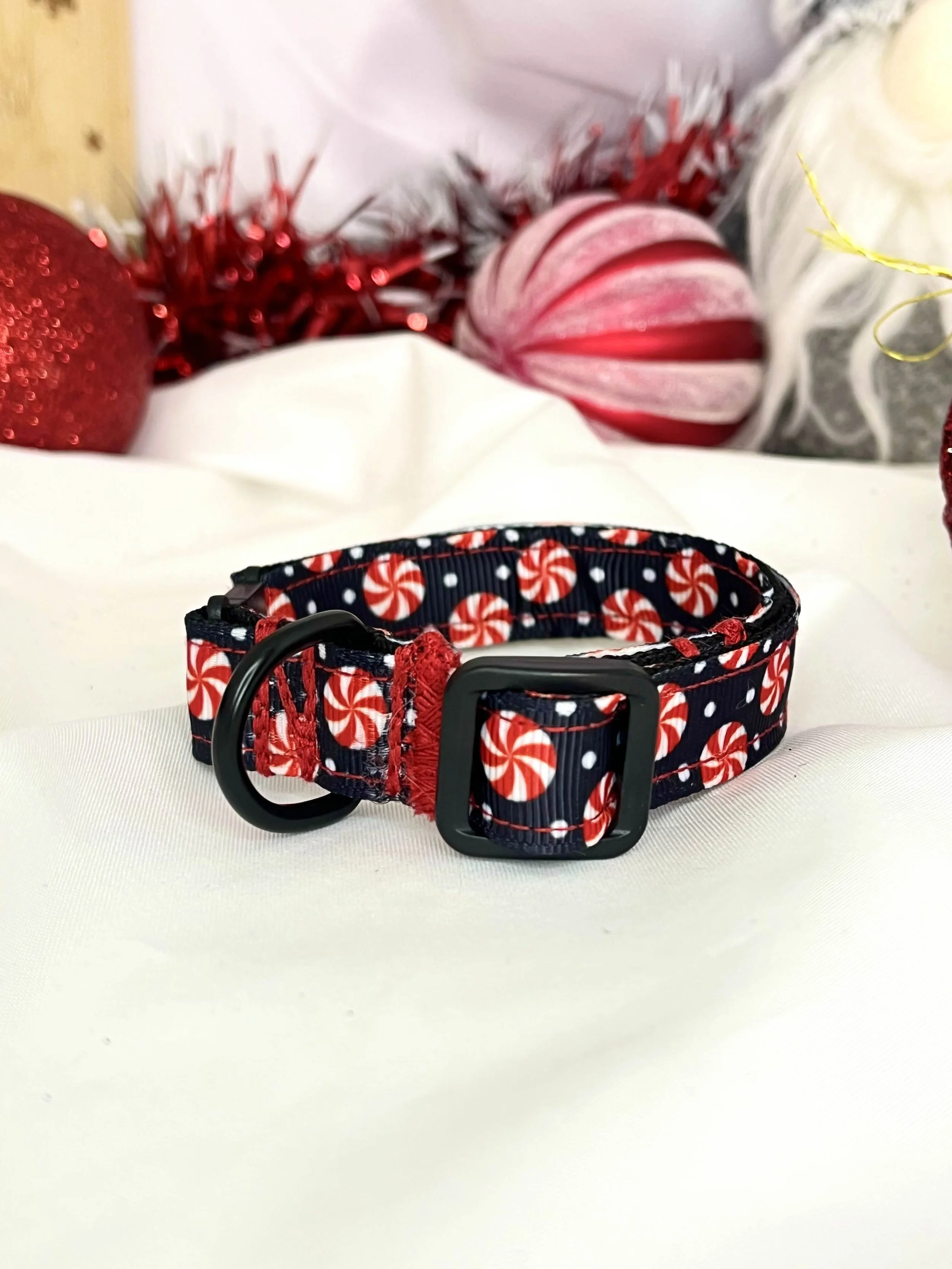Collier chat Candy Cane