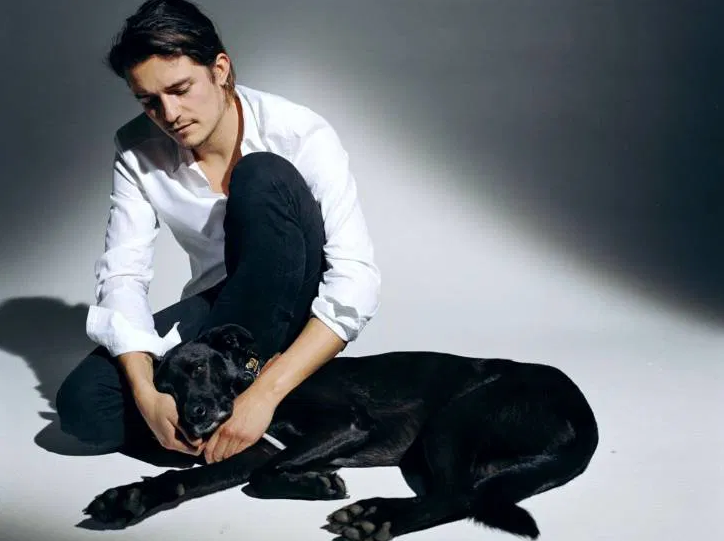 Sidi, le meilleur ami d’Orlando Bloom - Source Pinterest