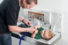 YES! Baby Changing Tables in Men’s Public Restrooms #FeelingFriday