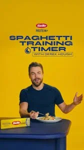 Barilla Pasta x Derek Hough with “Spaghetti Training Timer”