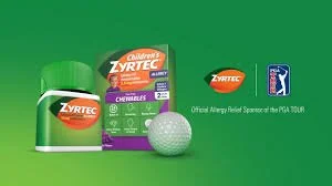 Zyrtec Sponsors the PGA Tour - A Marketing First