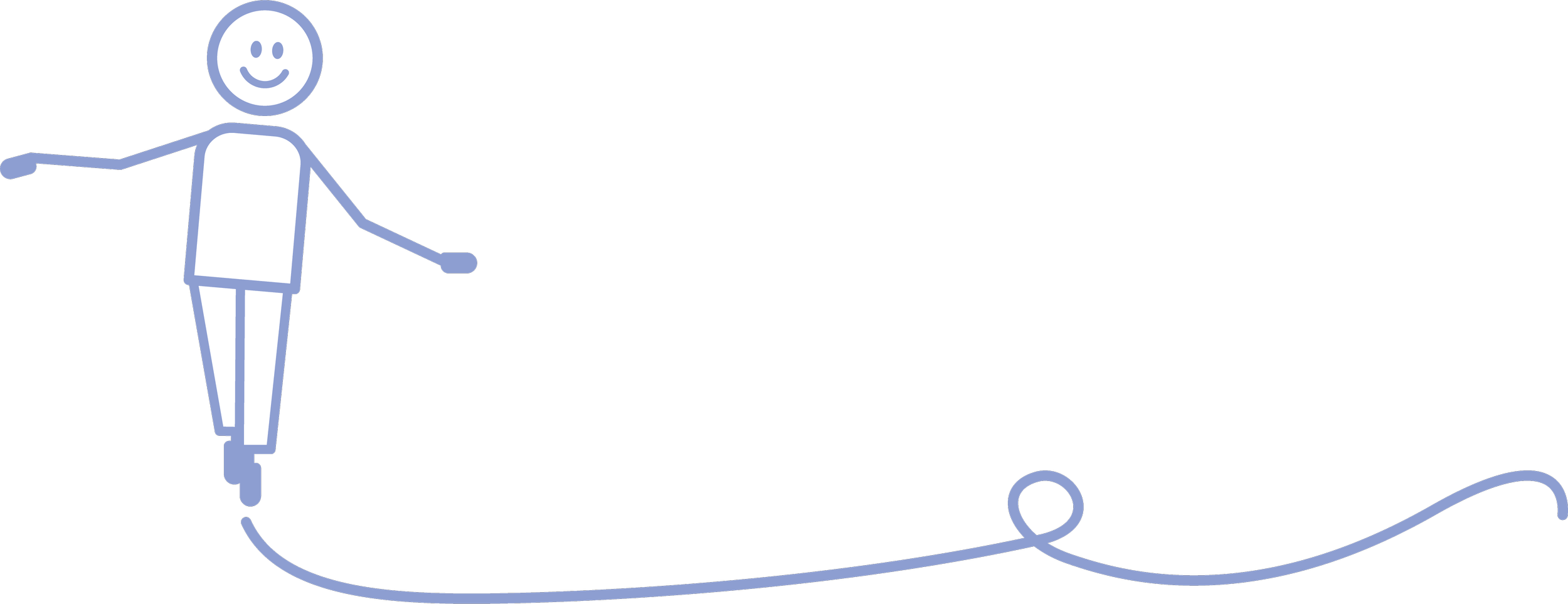 Animatie kind zwevend boven grond