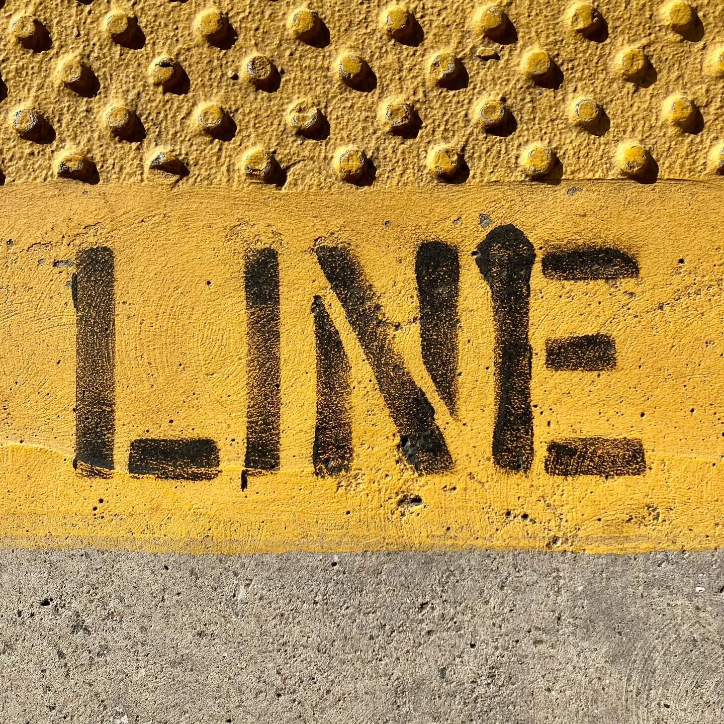 Don&rsquo;t cross it.