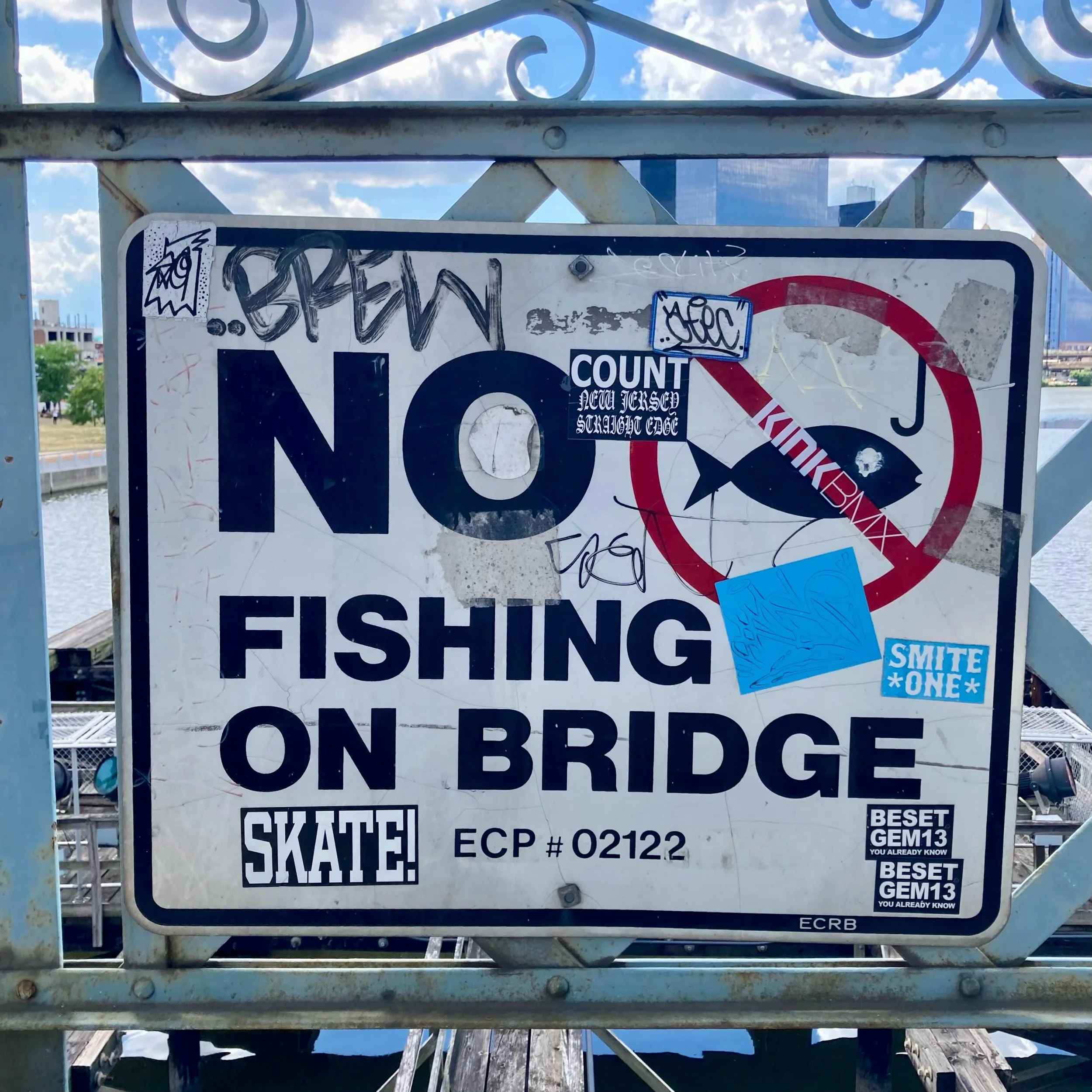 Take the bridge. But no Fishing. Please don&rsquo;t be fishy.