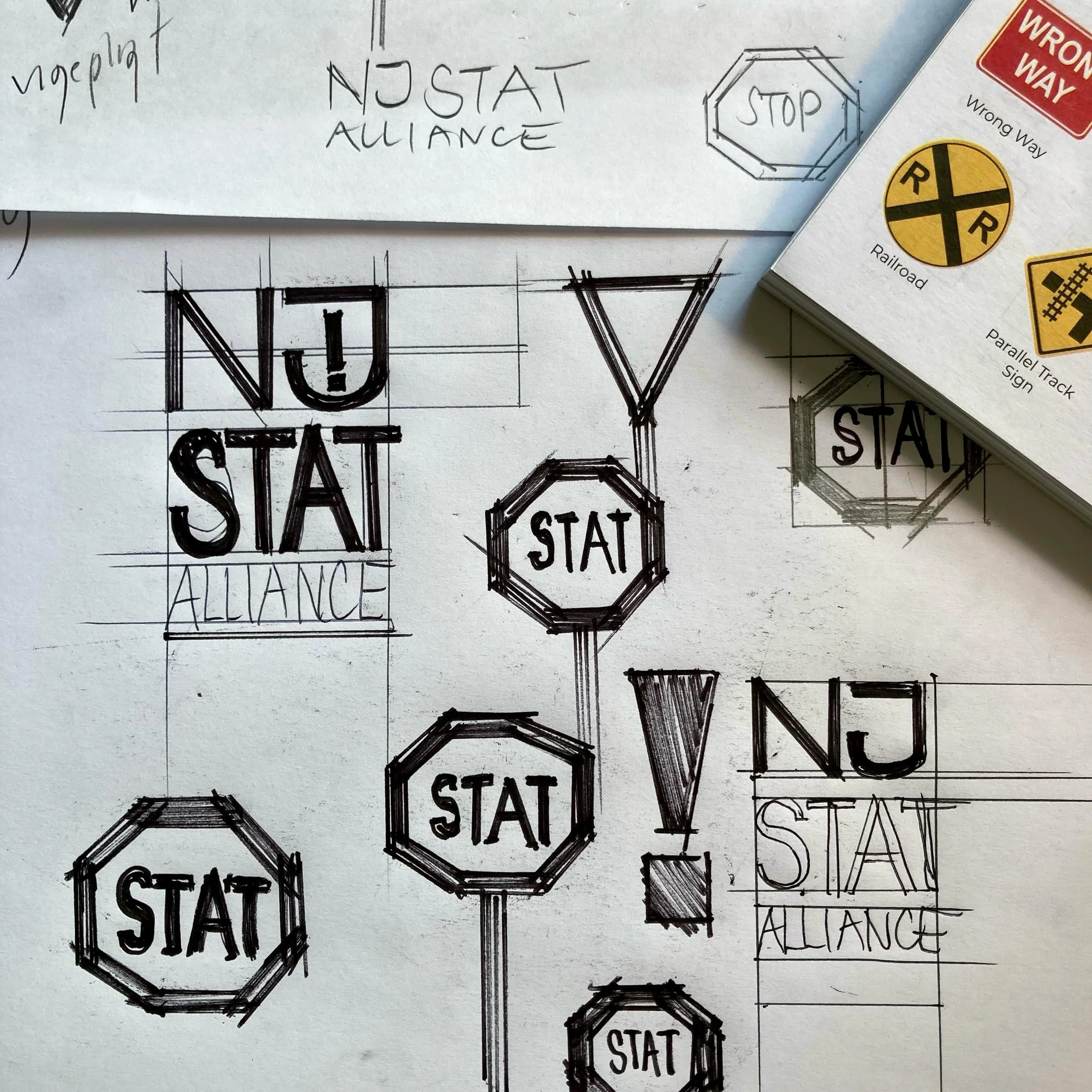 I love the early idea generation phase of design projects. It&rsquo;s kind of magic when I start seeing the concept I&rsquo;m working on everywhere! Things that always have been there, but suddenly I only see that. Nothing else. Red, yellow, white, s