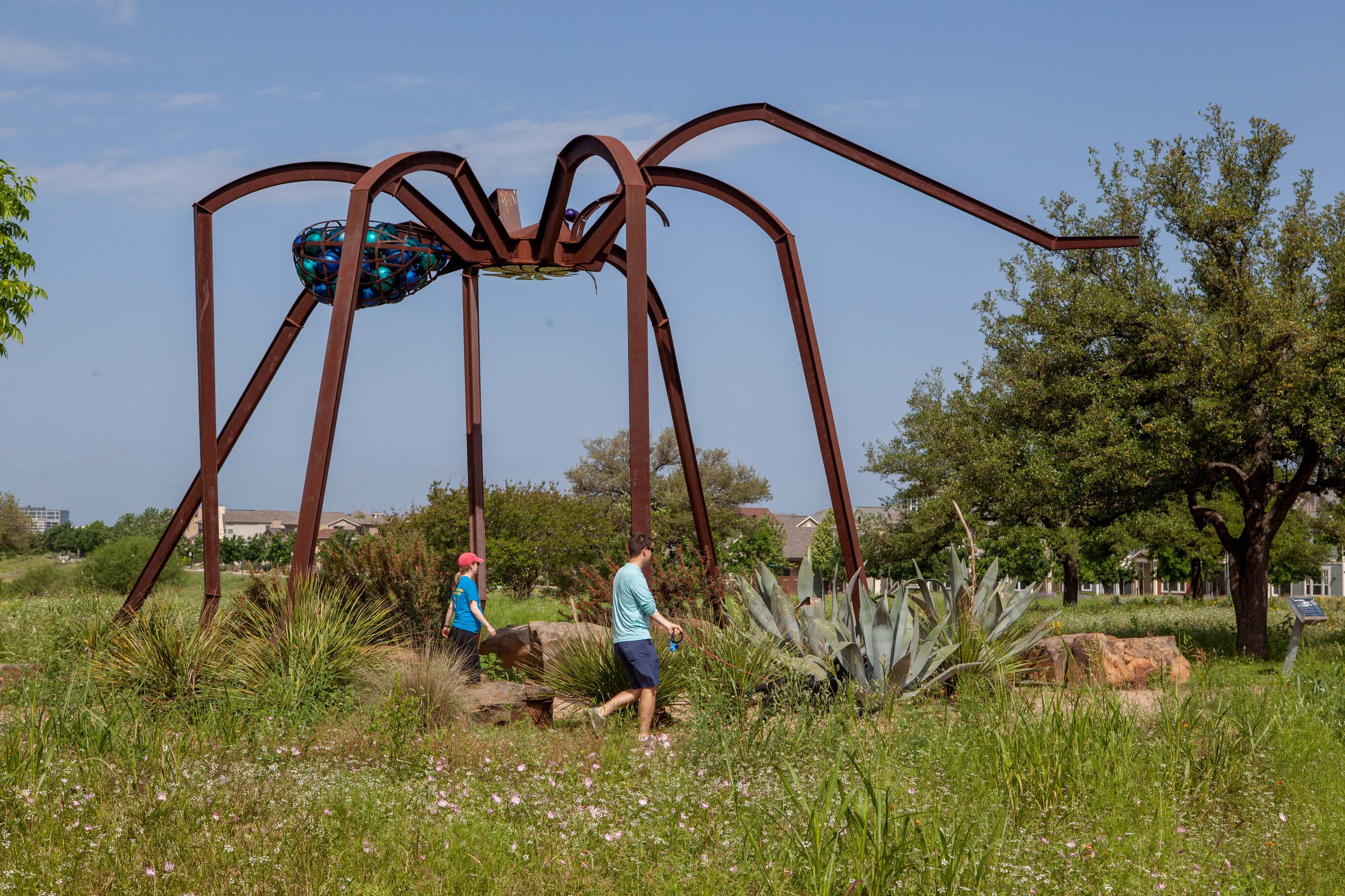 Spider Public Art in Southwest Greenway.jpg