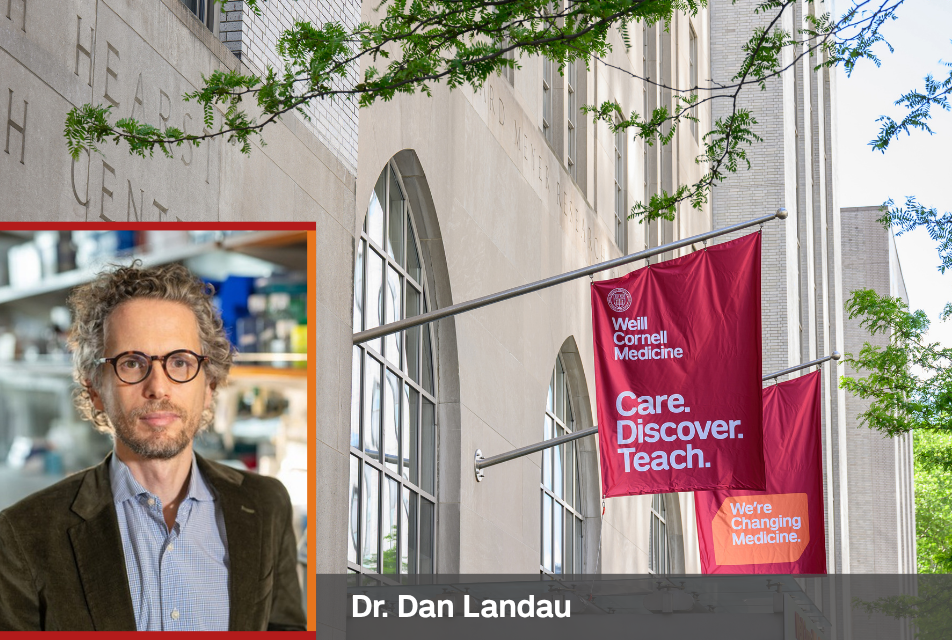 Dr. Dan Landau Named Inaugural Chair of the Department of Systems and Computational Biomedicine at Weill Cornell Medicine