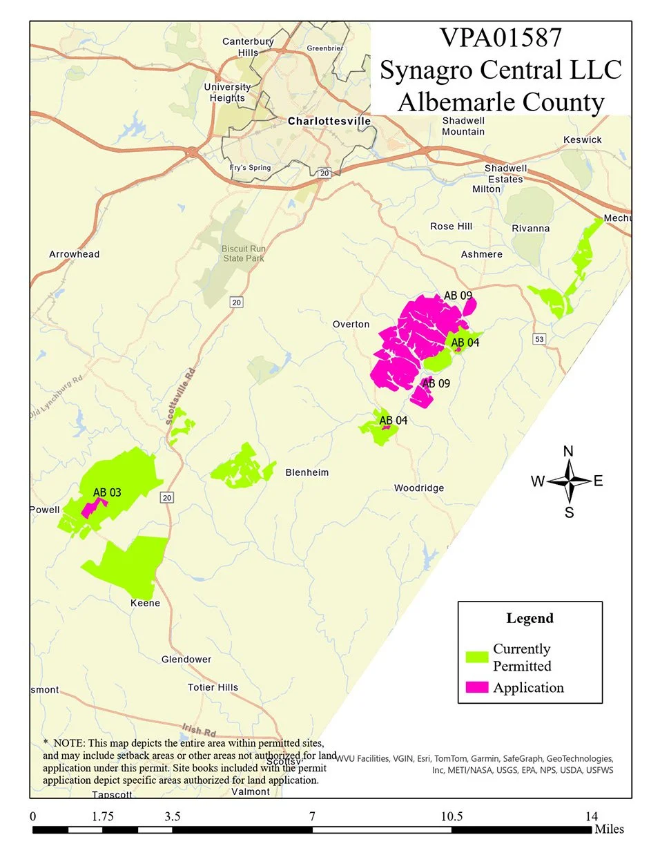 VPA01587 general location of properties map