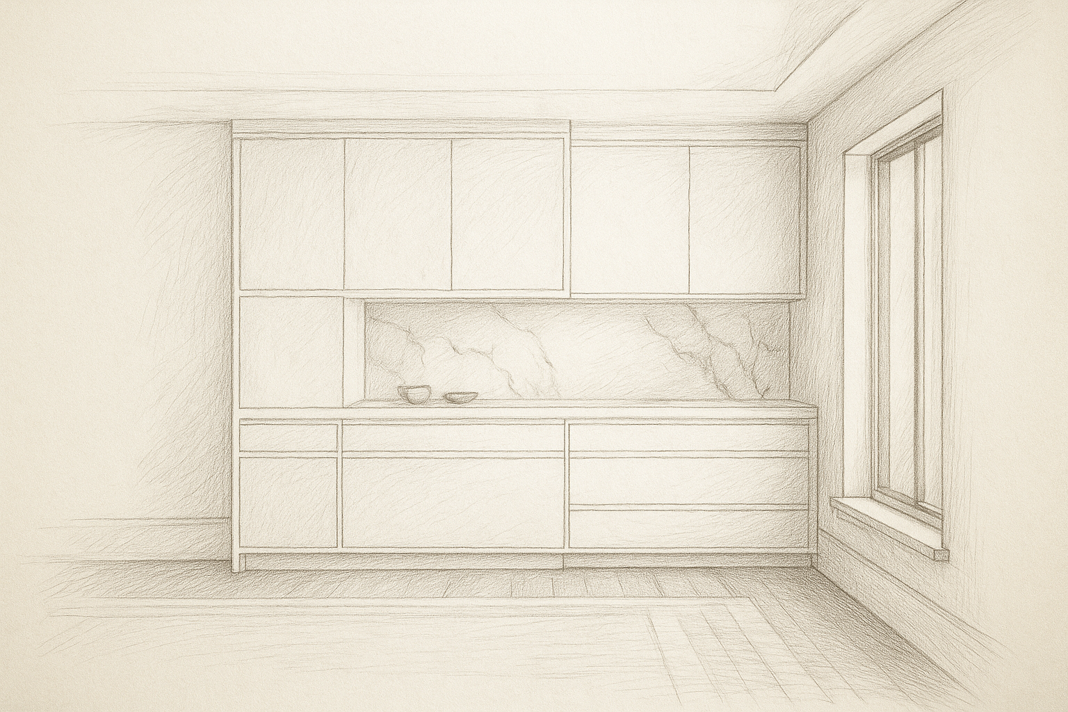 150 Henley Dining Room Millwork Hand Sketch.png