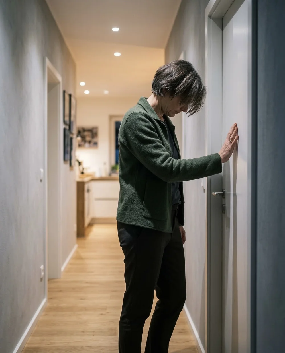 Verschlossene Tür – der Rückzug beginnt hier