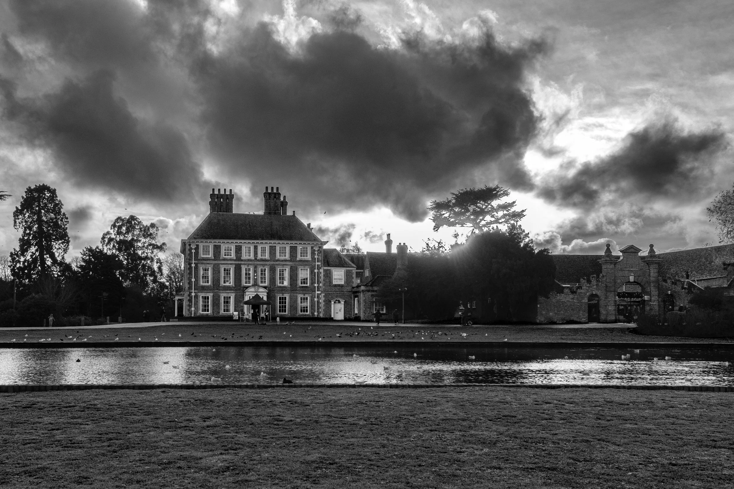 Two Sides of Forty Hall