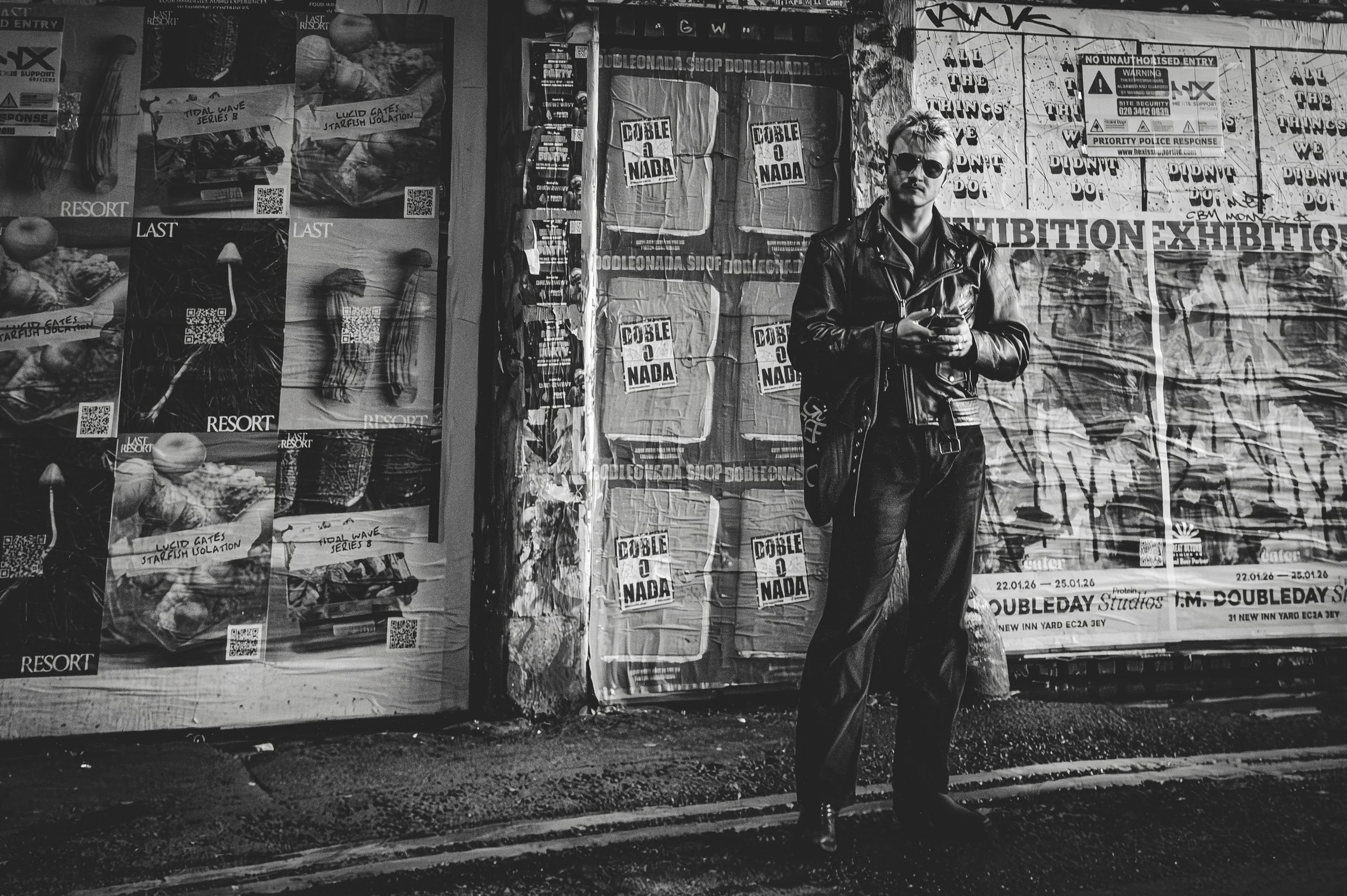 Leather, Posters, and the Space Between