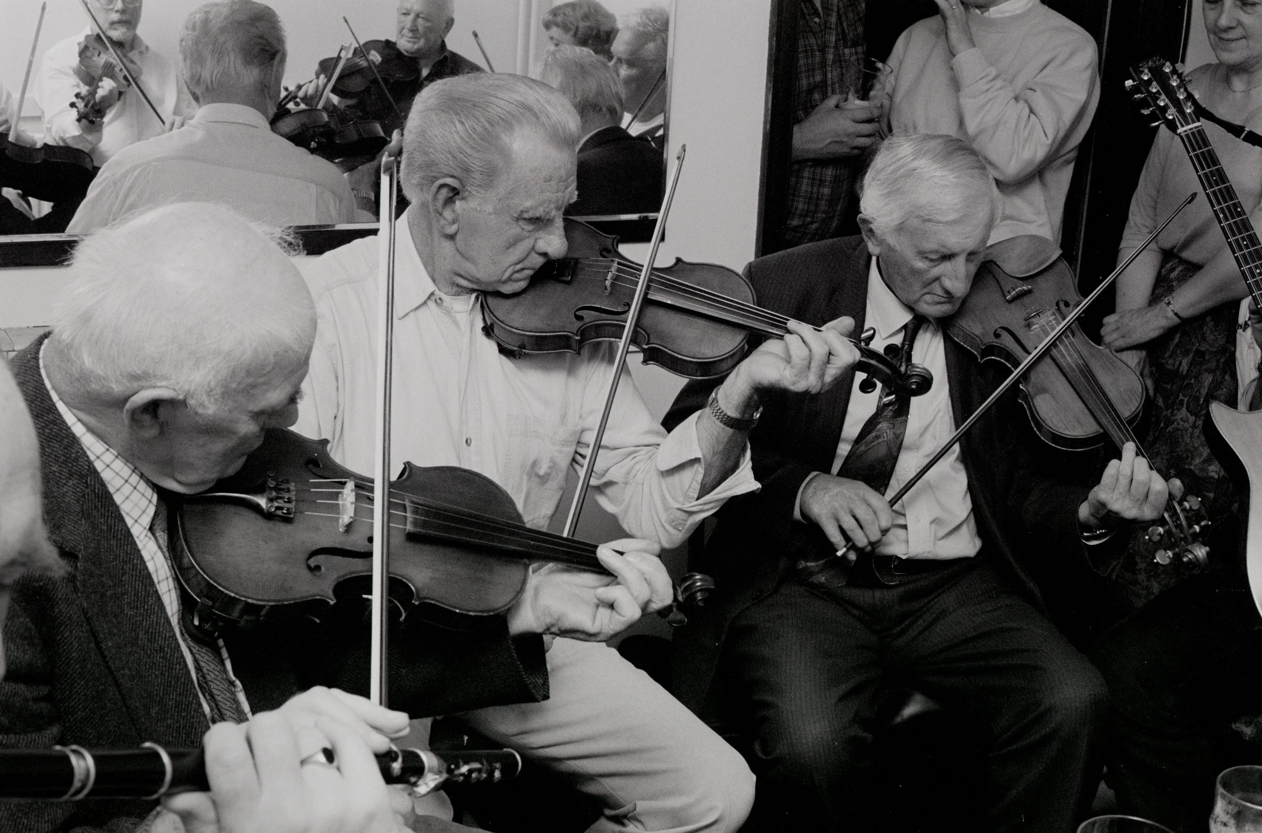 Francie Donnellan, Ben Lennon and P. Joe Hayes 1994.