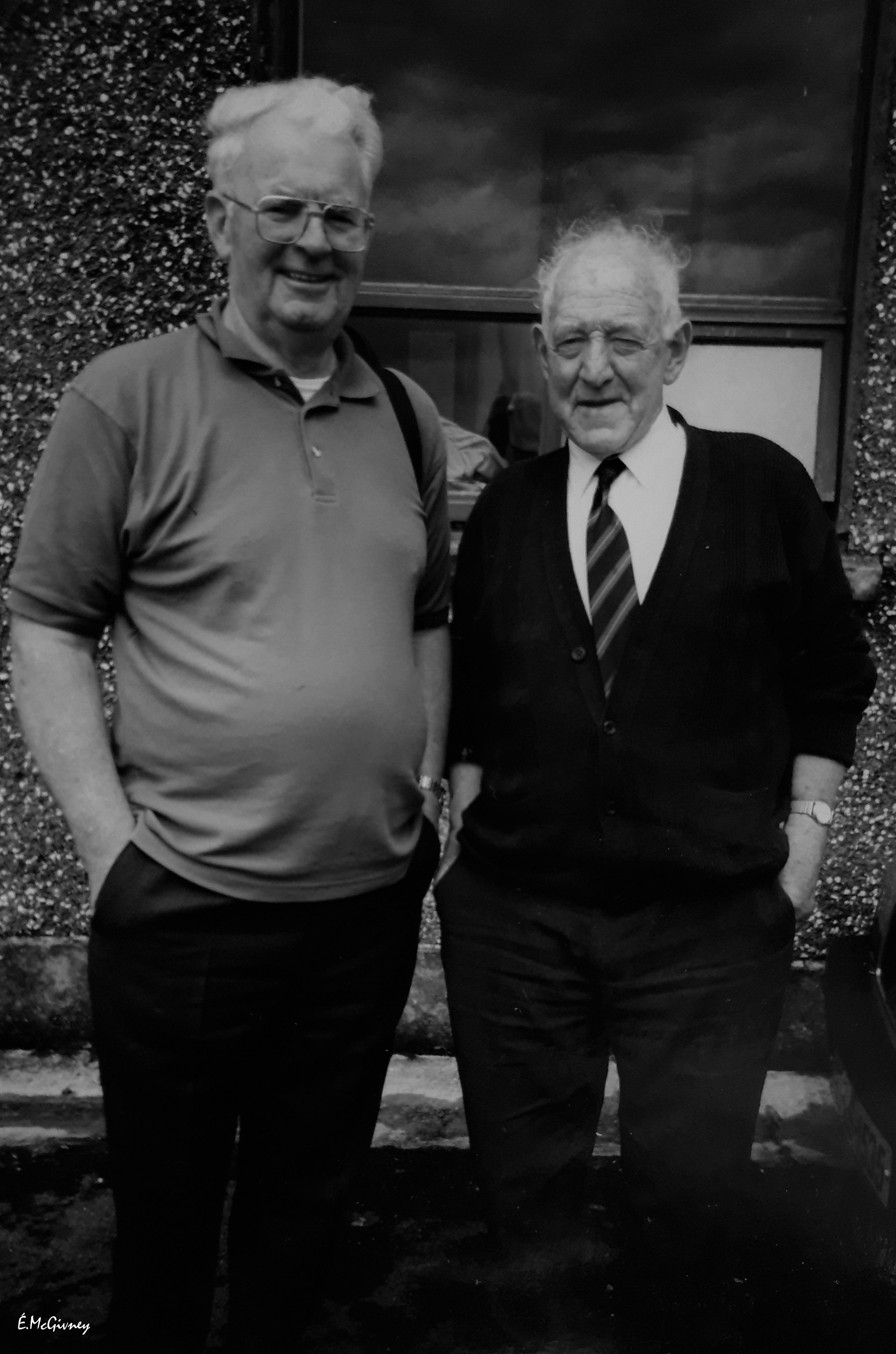 Peadar O'Loughlin and Paddy Canny.