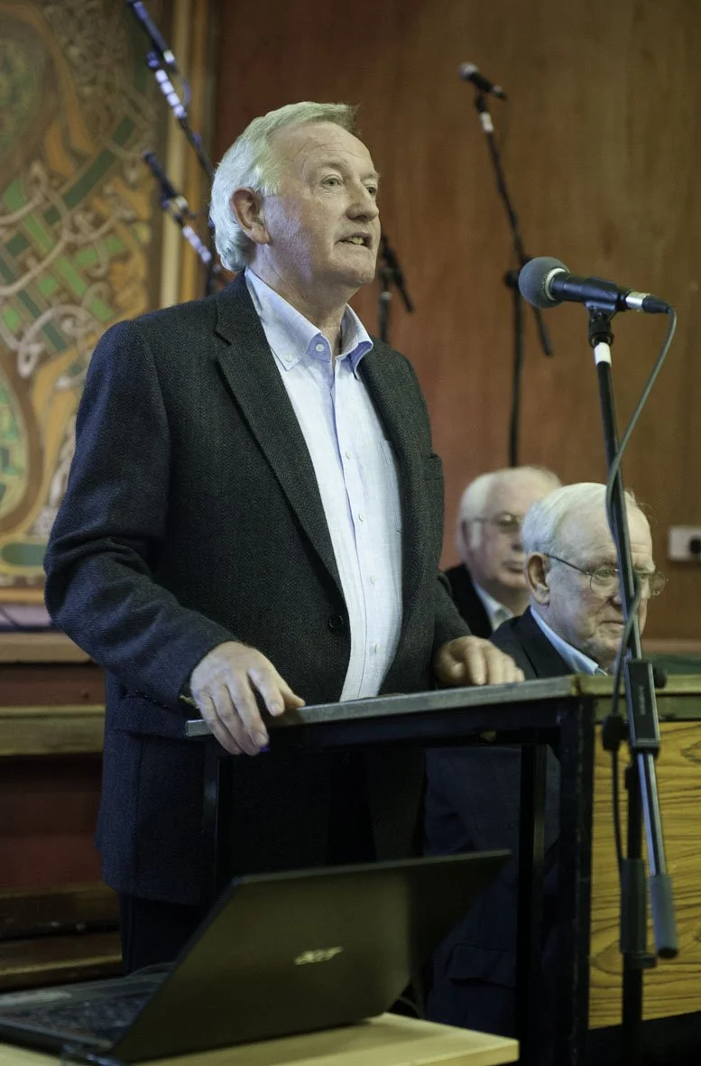 Liam Ó Floinn opening the 2012 summer school.