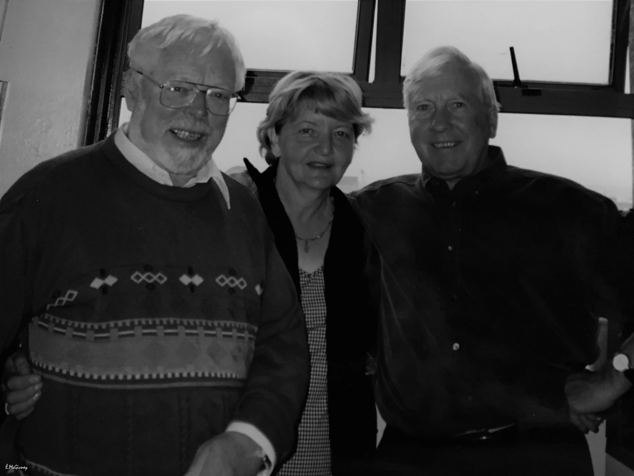 Peter Mackey, Kathleen Smyth and Brendan McGlinchey.