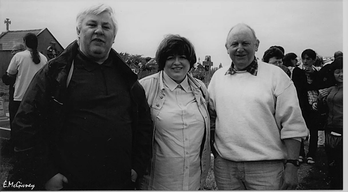 Brian and Sinéad Mullen, Frank Harte.
