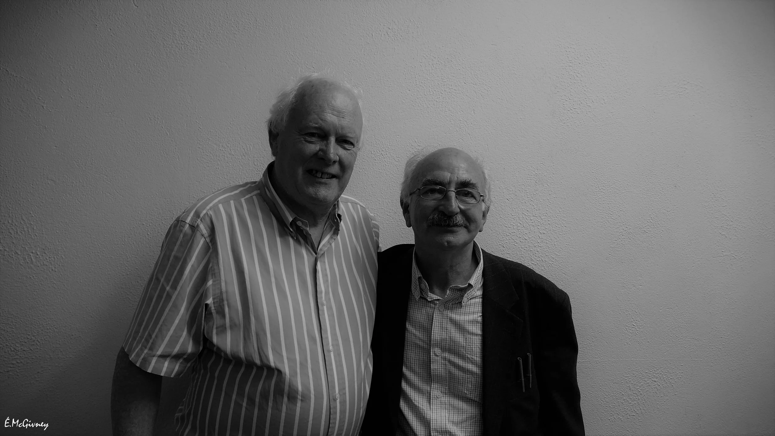 Muiris Ó Rócháin and Cathal McConnell.