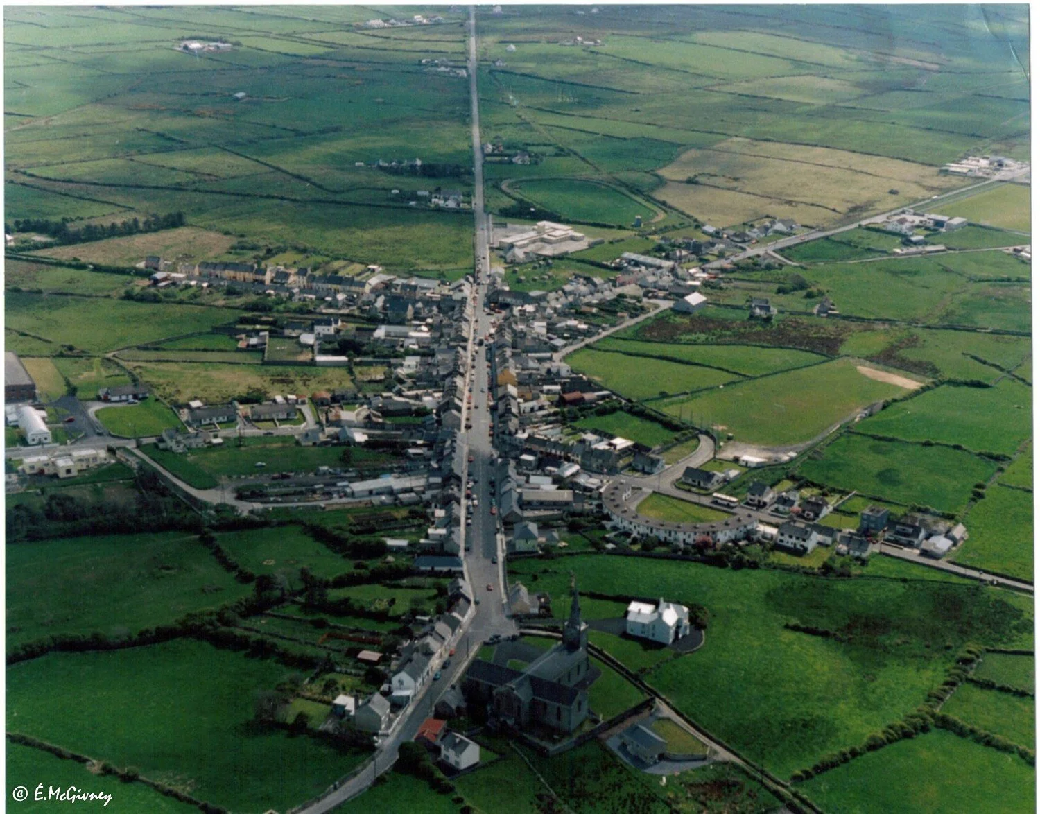 Miltown Malbay at 2000 feet, 1998.