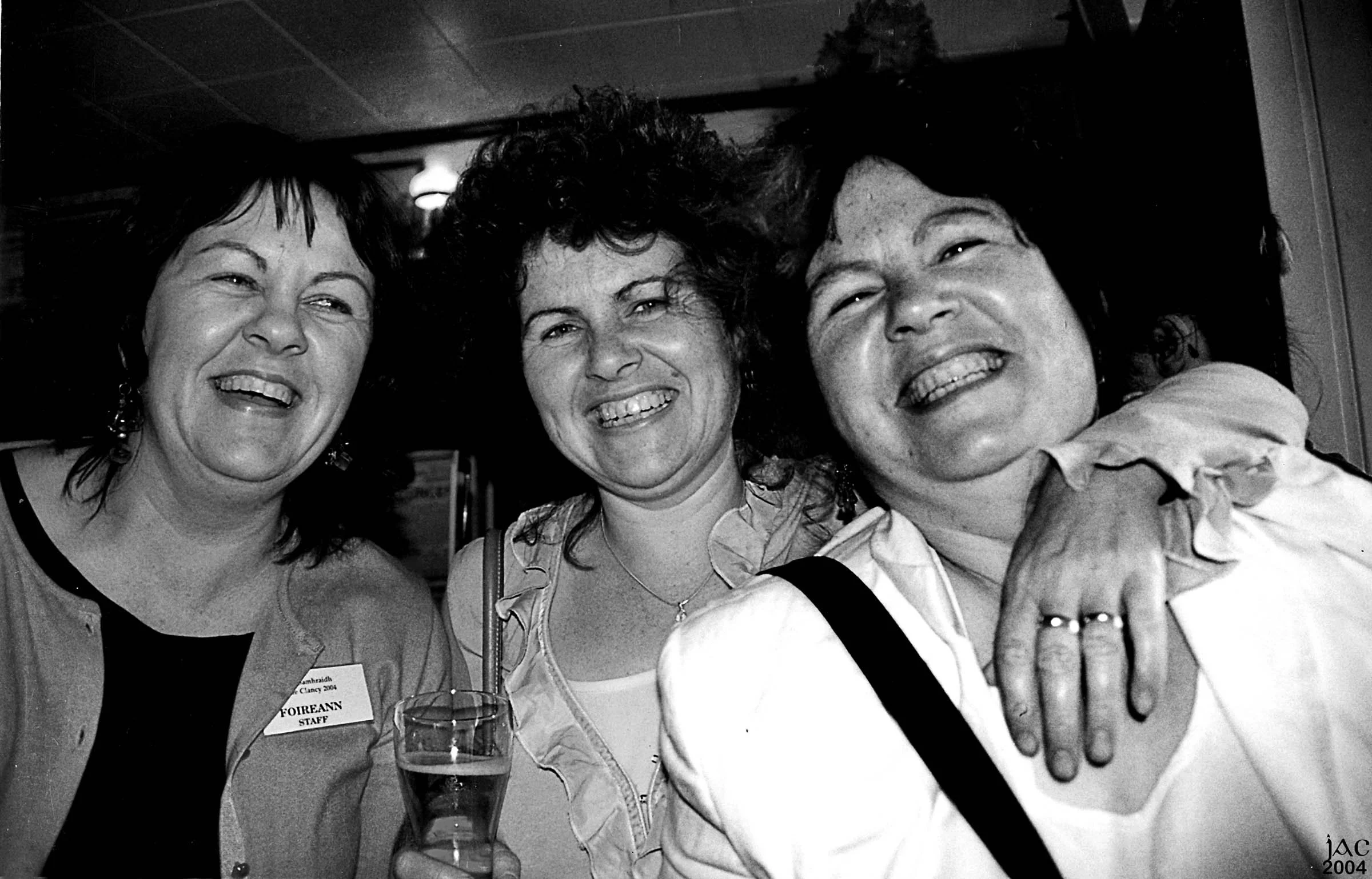 Jacqueline, Marion and Bernadette McCarthy 2004.