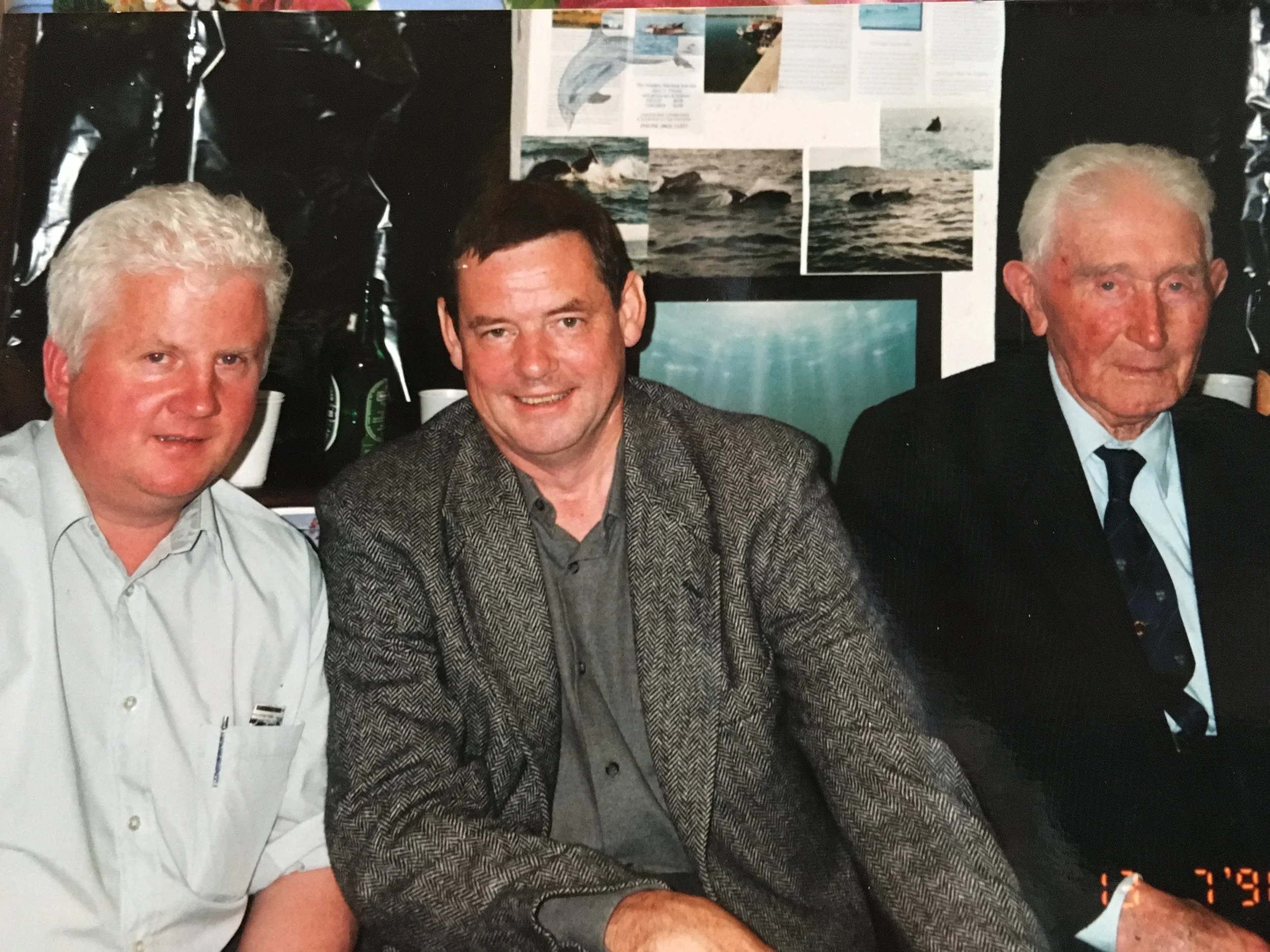 Éamon McGivney, Kevin Taylor and Junior Crehan.