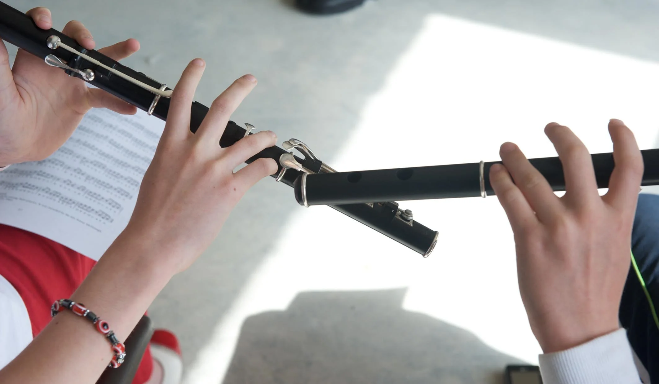 Flute students detail 2009.