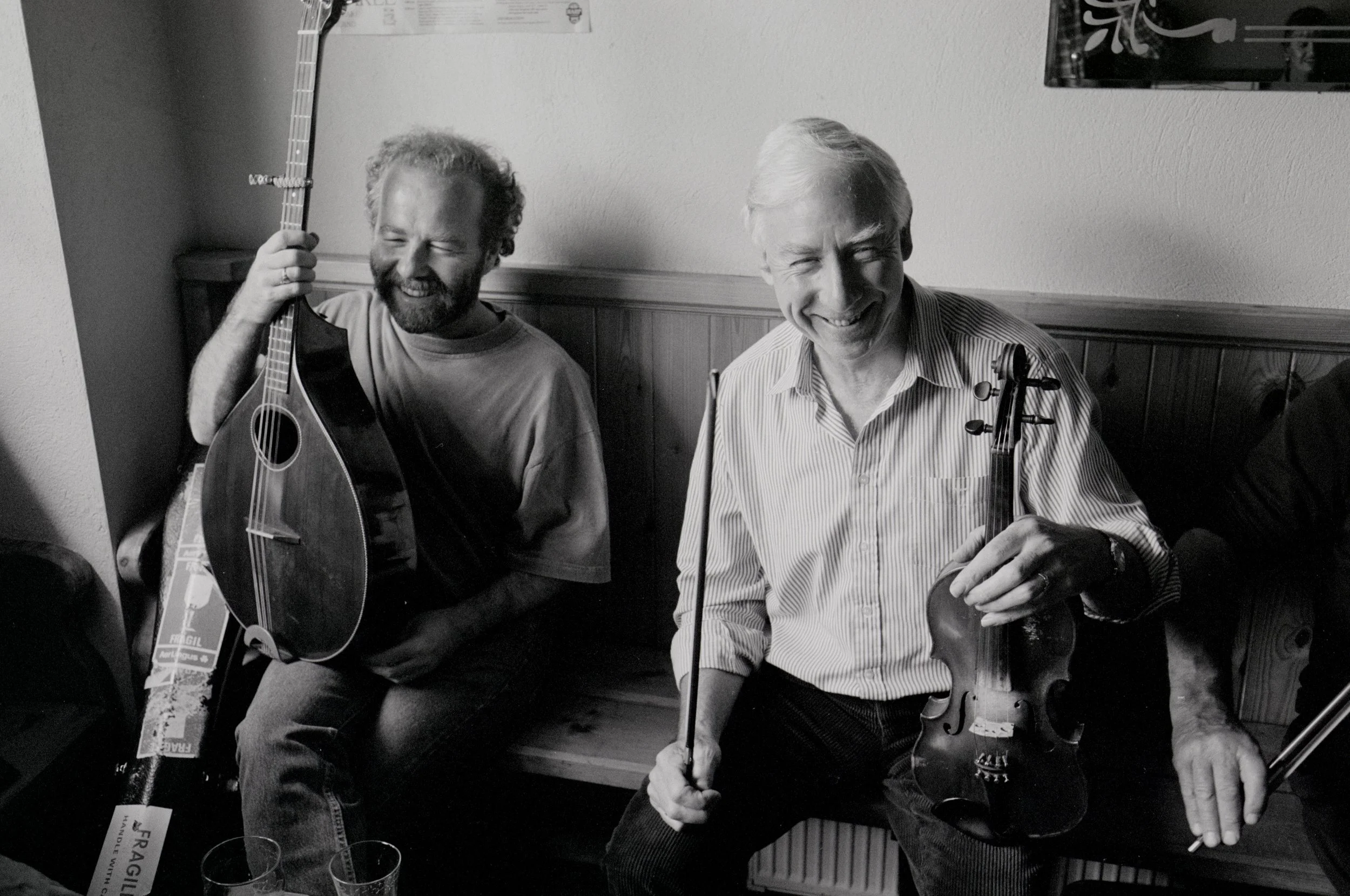 Ciarán Curran and Charlie Lennon 1994.
