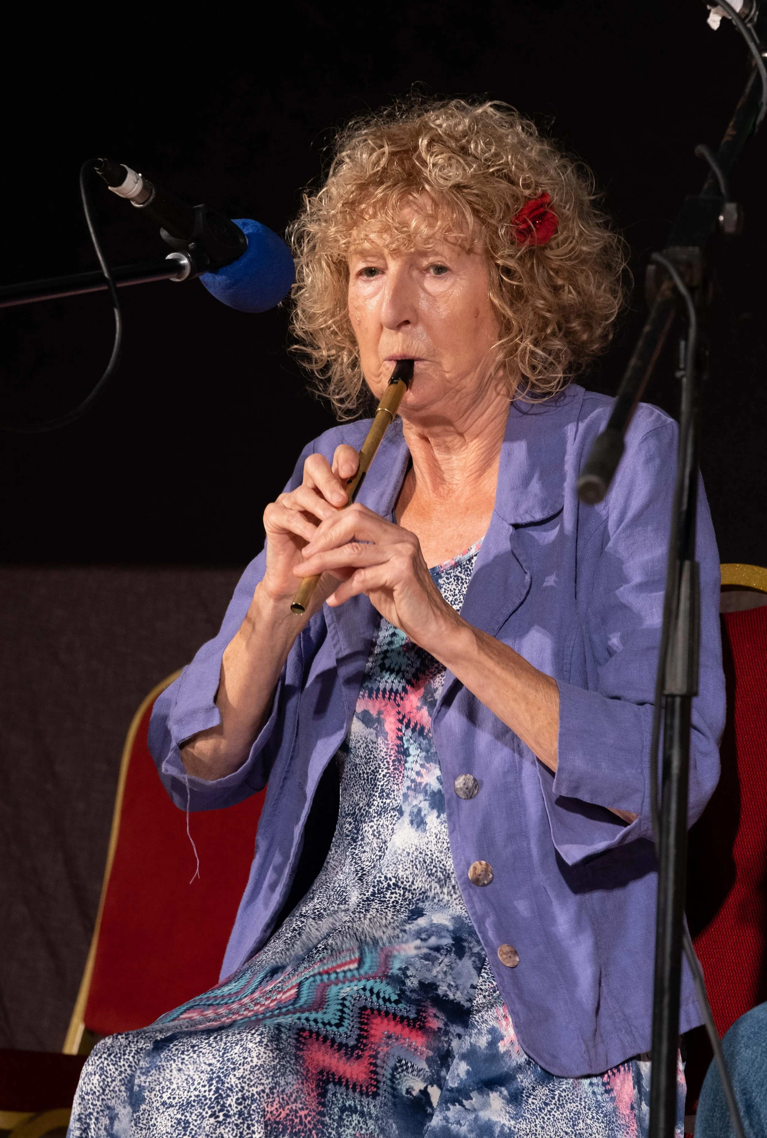 Mary Bergin at the summer school's tribute 2023.