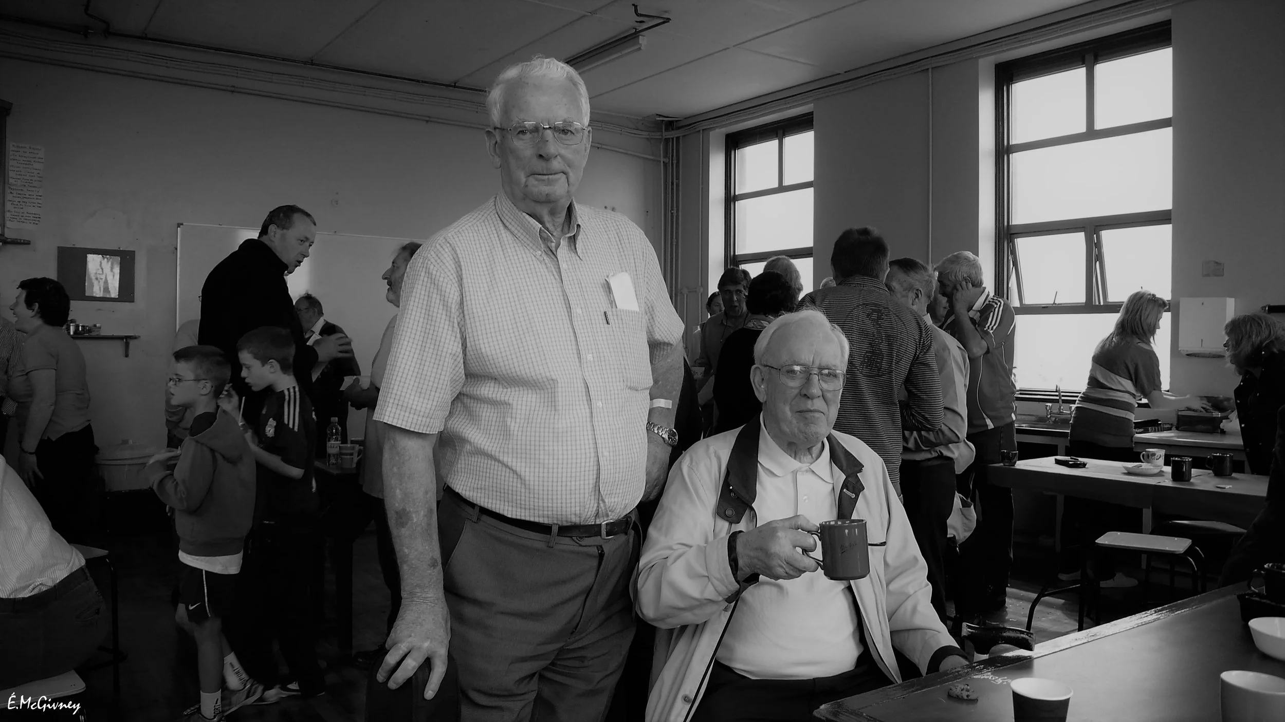 Peadar O'Loughlin and Seán Potts.
