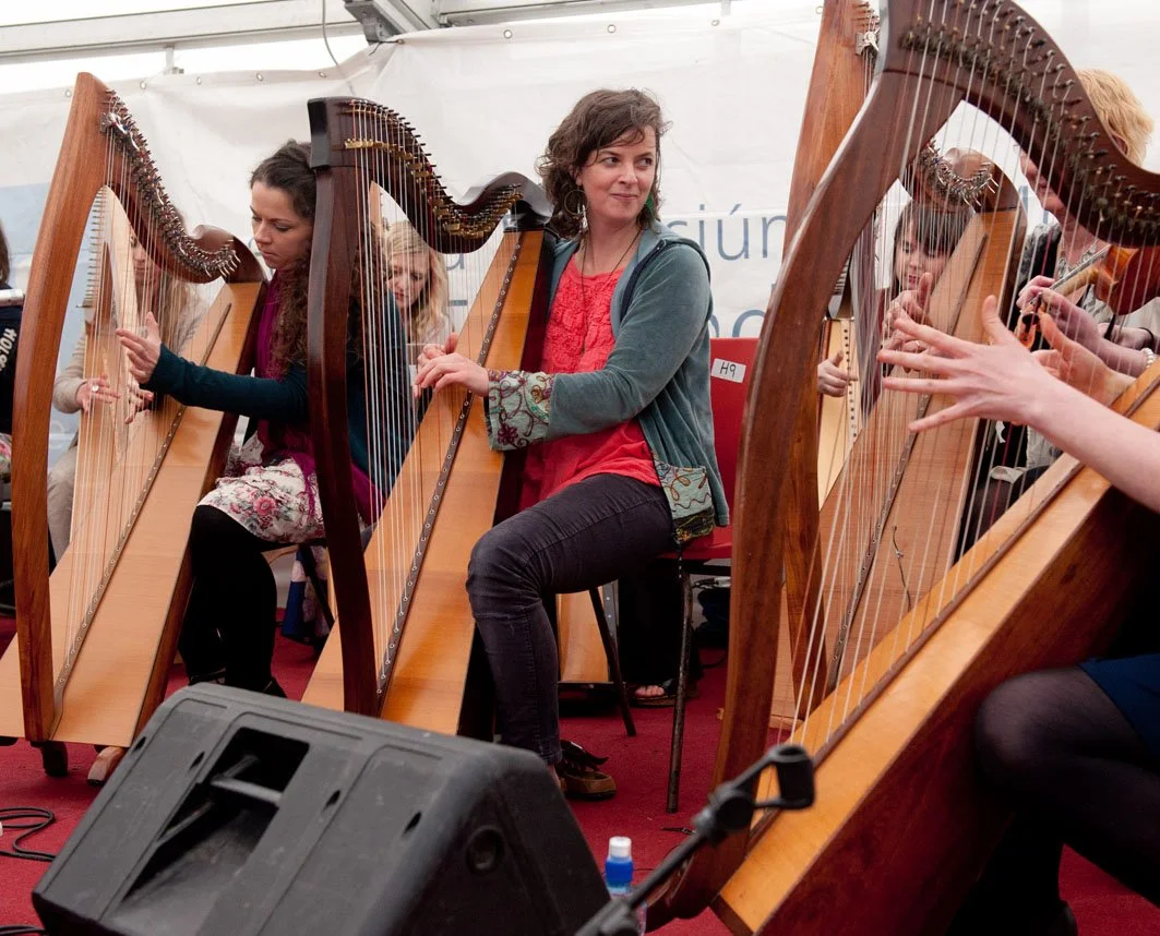 Laoise Kelly at the 2012 harp recital.