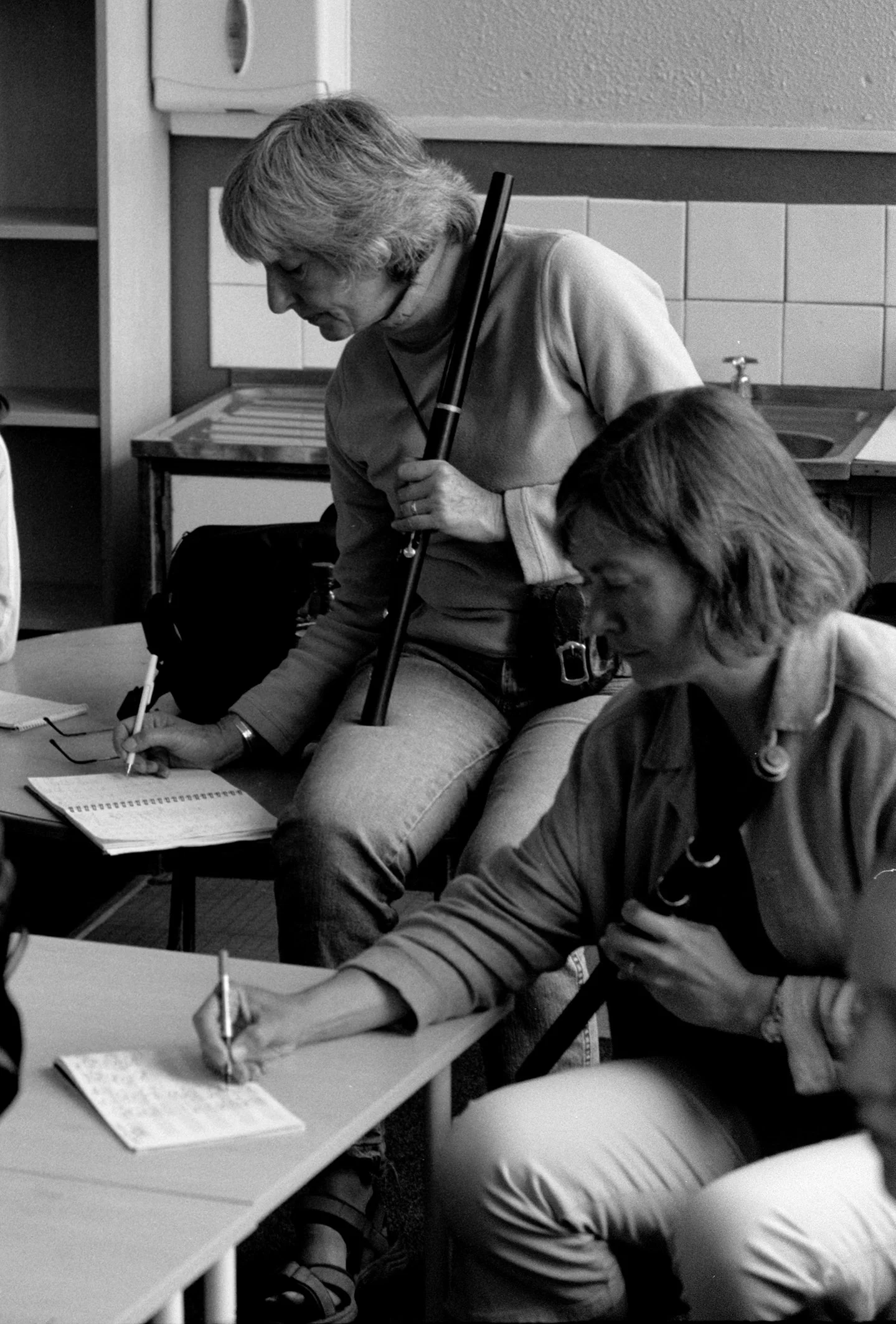 Students in Catherine Mcevoy's flute class 2003.