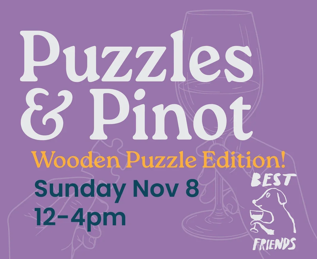 Puzzle and Pinot at Best Friends