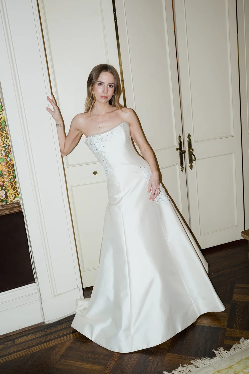 vera wang strapless bridesmaid dress Gaby Wedding Dress - Wedding Atelier NYC