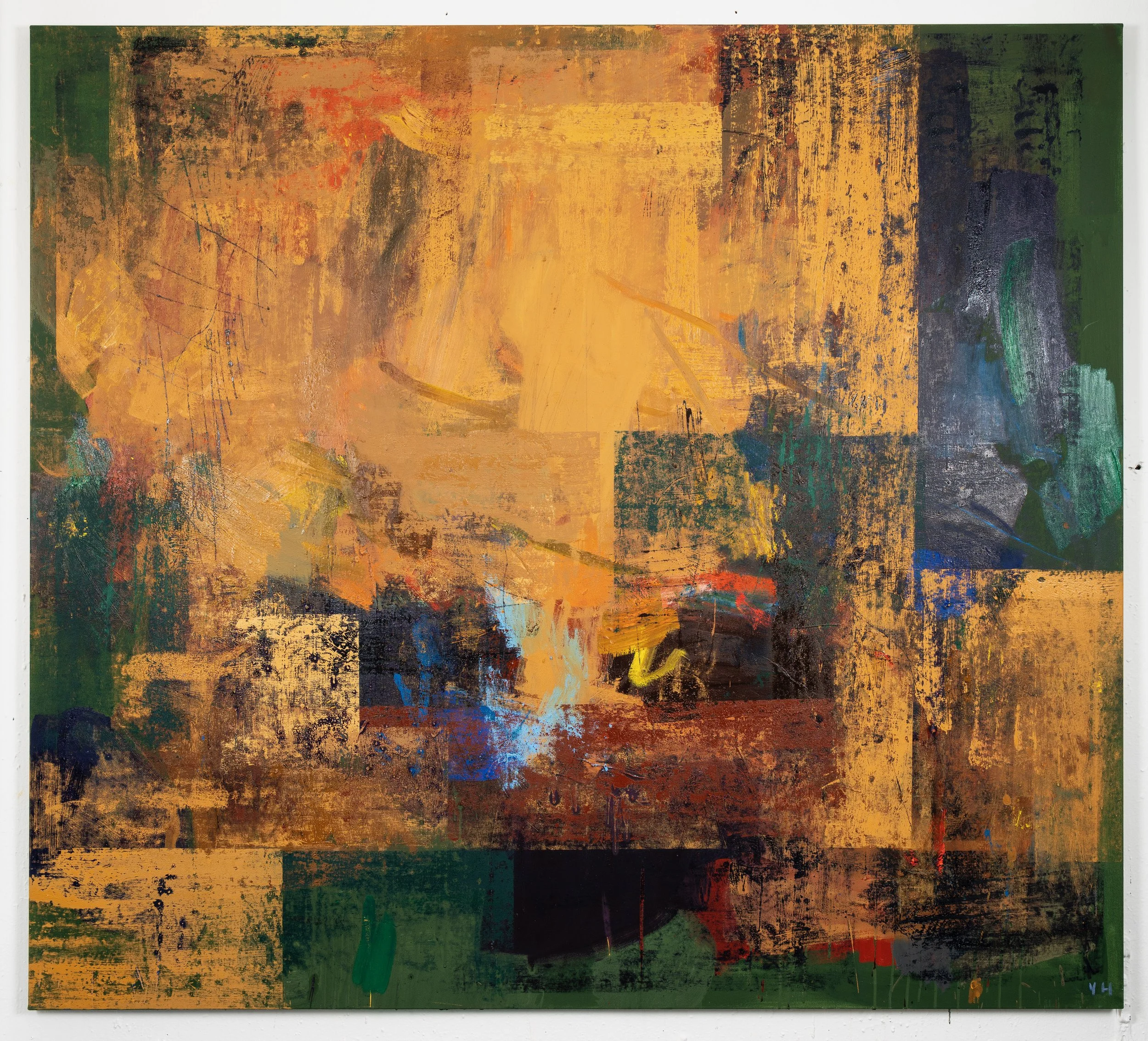 OPPLØST LANDSKAP
Olje på lerret
180 x 200 cm
2023
