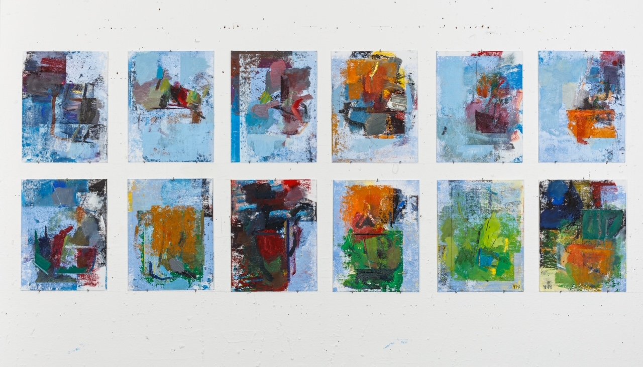 Erindringer 1 - 12
Olje på plate
37 x 28 cm
2022