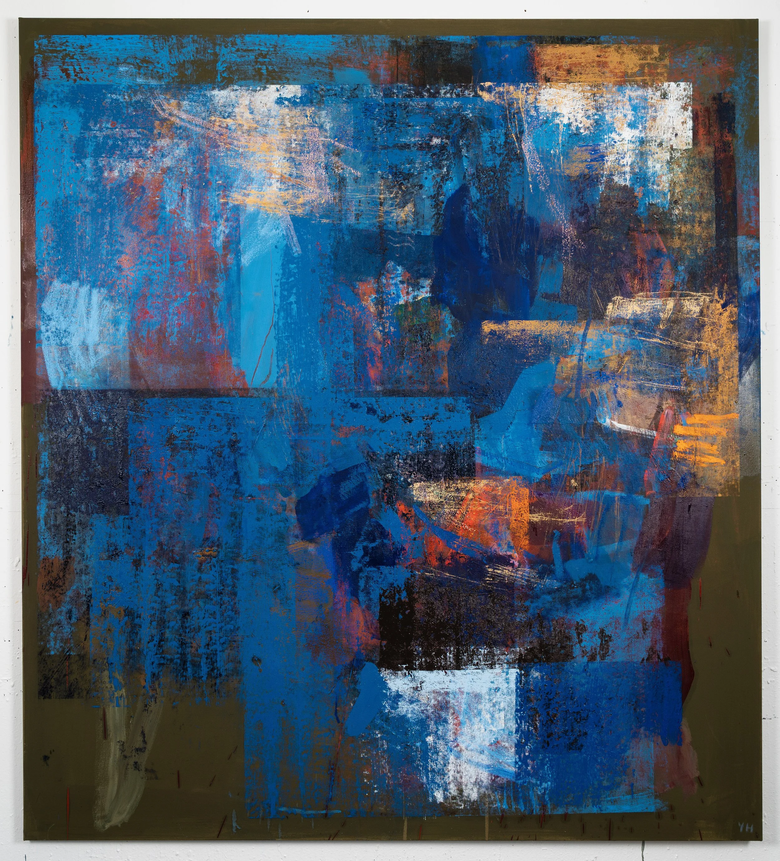 BRUDDSTYKKER
Olje på lerret
200 x 180 cm
2023
