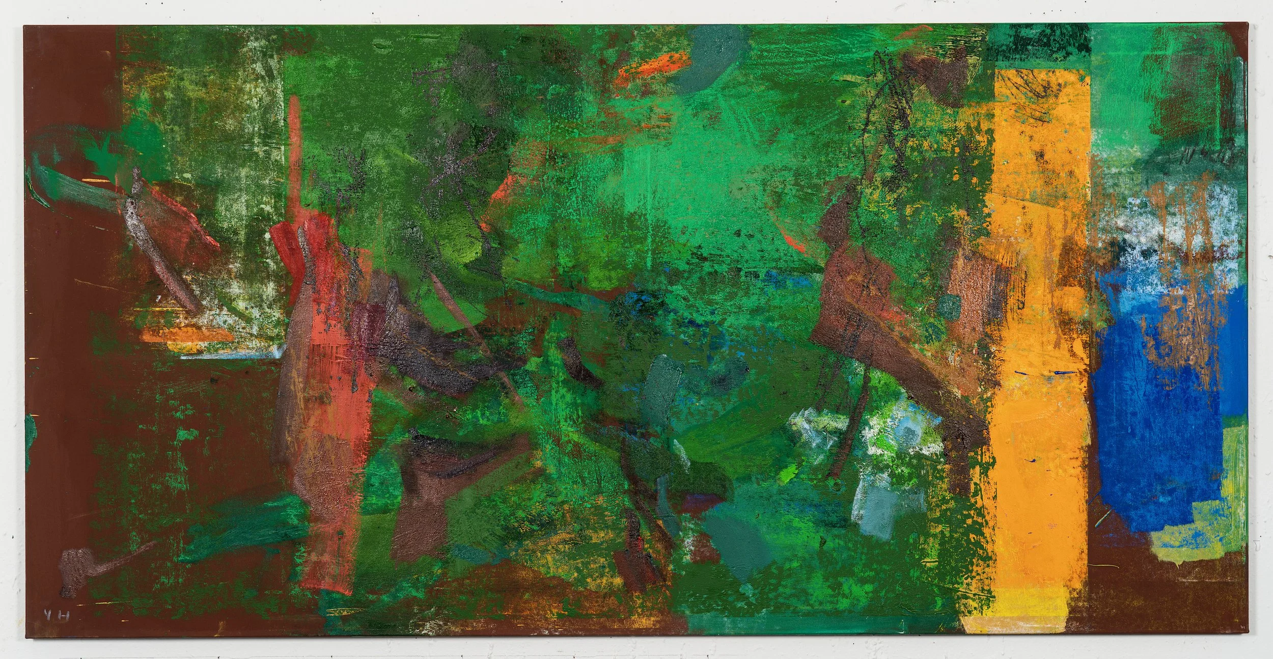 NEDTEGNELSER
Olje på lerret
100 x 200 cm
2023