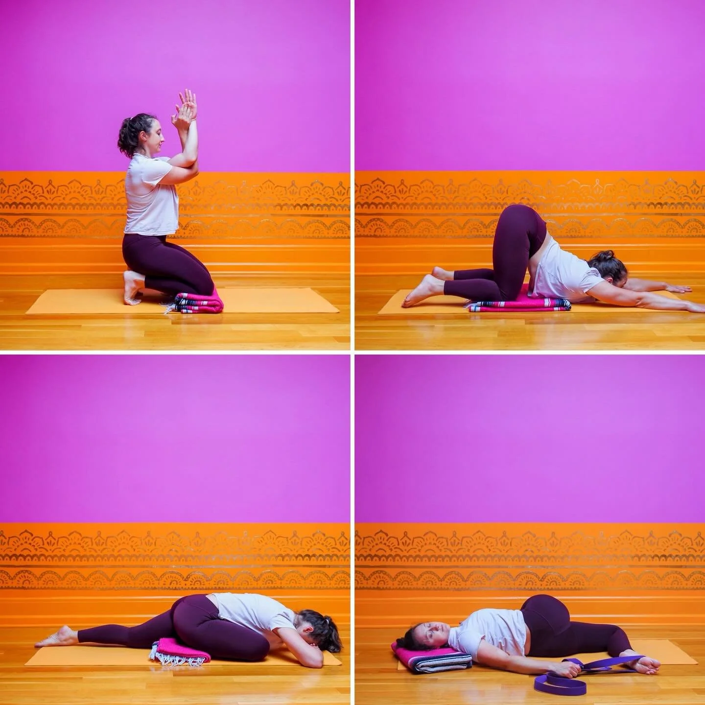 Try out this mini yin sequence. 

Toe Stretch ~ 2-4 min

Anahatasana ~ 3 min

Sleeping Swan ~ 4 min each side

Cat Pulling it&rsquo;s Tail ~ 4 min each side 

Savasana ~ 5-10 min

A little bit of everything for the winter ❄️ blues 🎼
