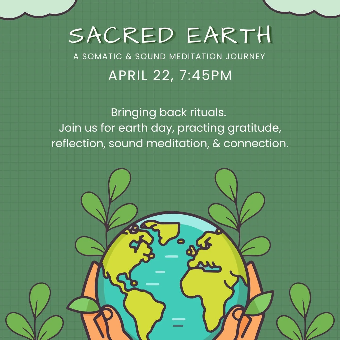 This is near and dear to my heart. As an environmental worker, avid biker, nature lover, and sound enthusiast, I wanted to do something special for earth day 🌎🌲🍃

After being inspired by the book braiding wheatgrass, I wanted to bring back rituals