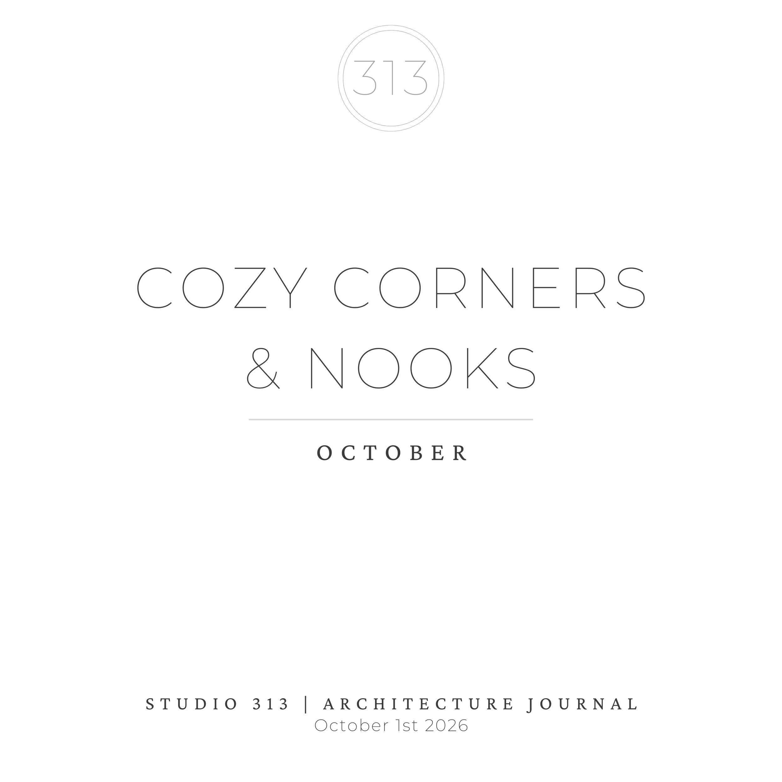 Cozy Corners